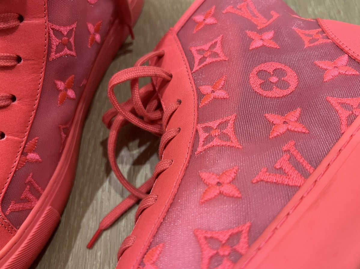 Louis Vuitton Louis Vuitton LV Virgil Abloh Tattoo Sneaker Size US 8 / EU 41 - 14 Thumbnail
