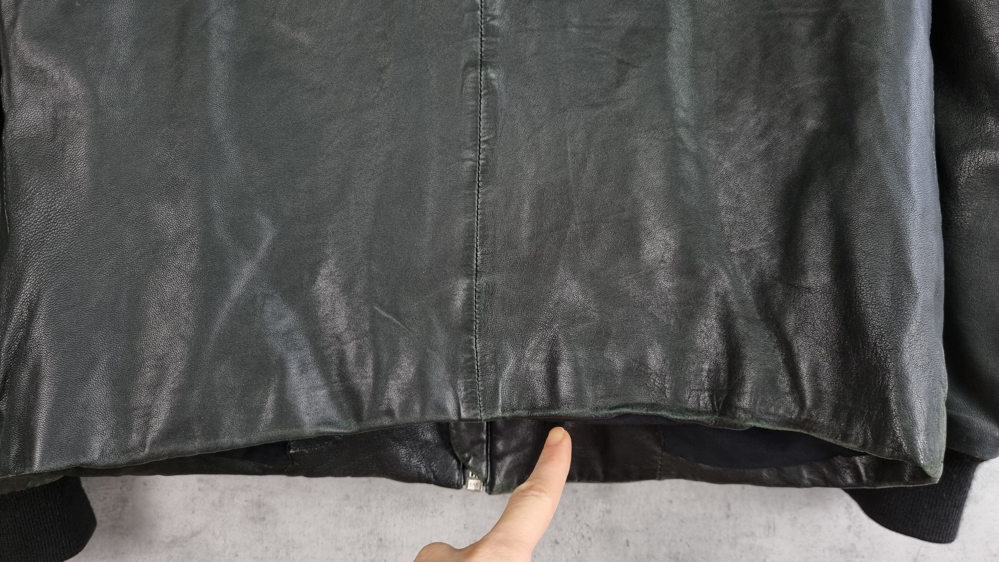 Diesel × Diesel Black Gold × Genuine Leather Diesel Balck Gold Leather Biker Jacket Size US L / EU 52-54 / 3 - 19 Thumbnail