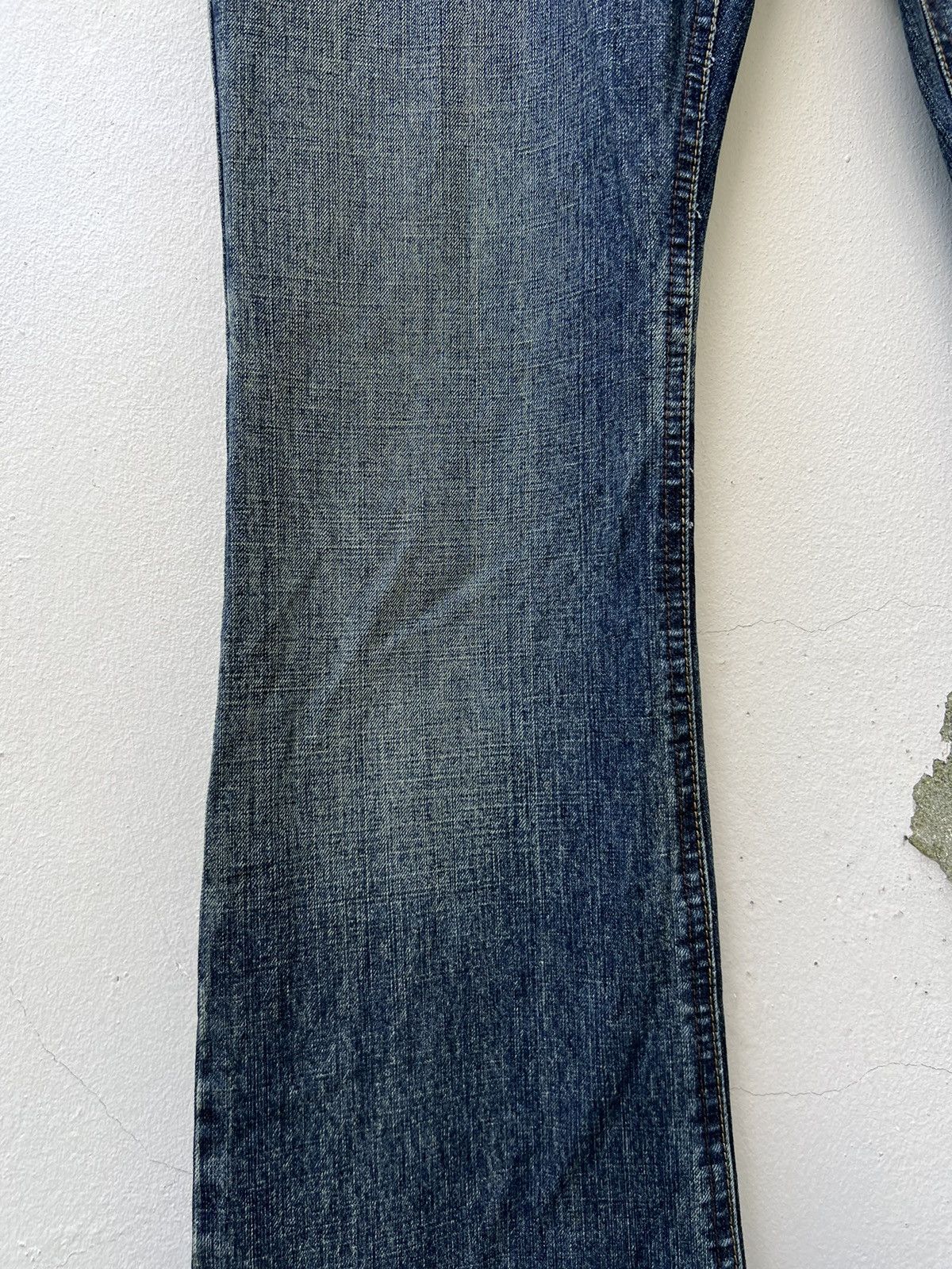 Vintage Vintage Custom Culture Japan Fade Denim Flare Jeans Size US 30 / EU 46 - 10 Thumbnail