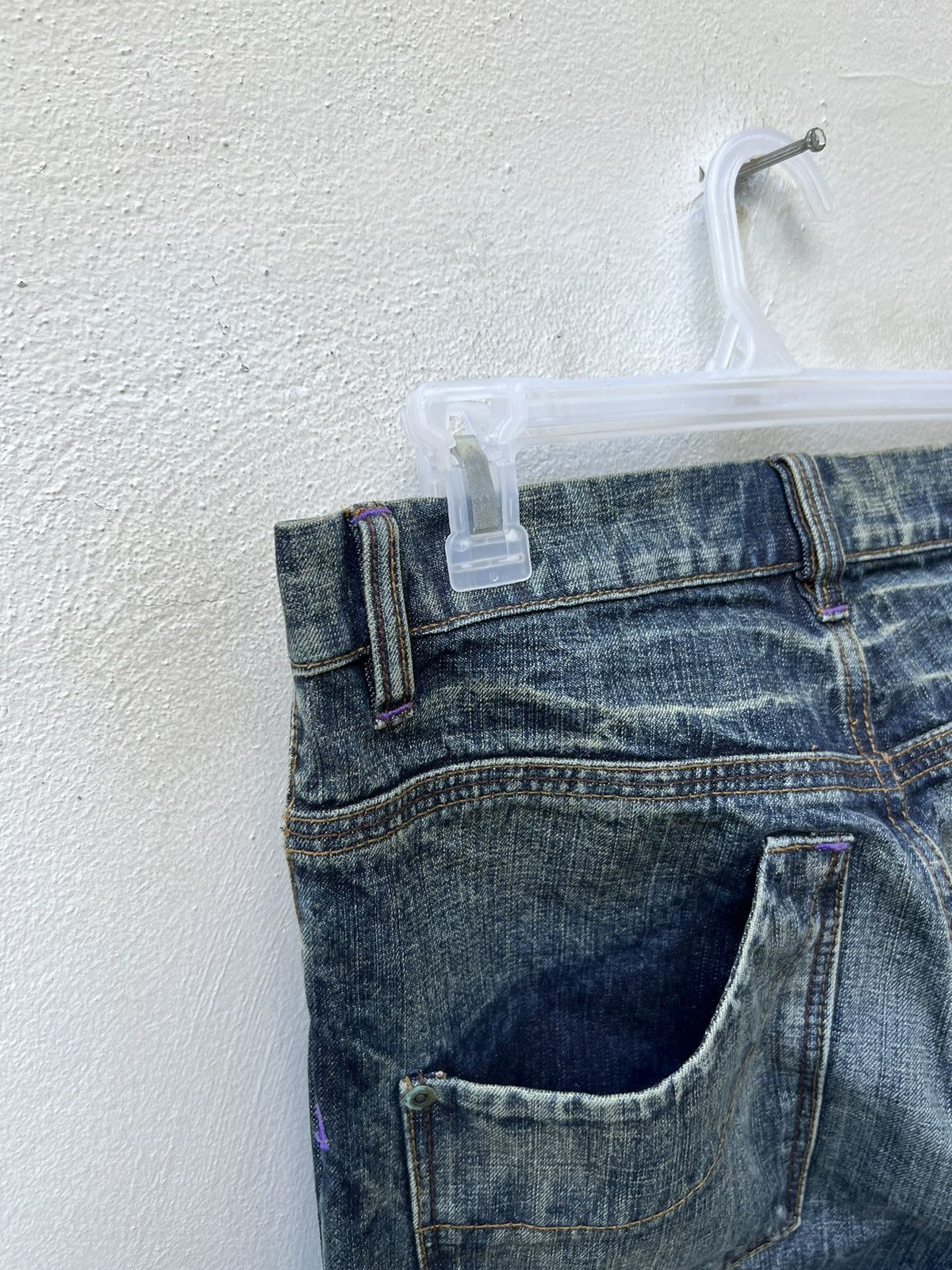 Vintage Vintage Custom Culture Japan Fade Denim Flare Jeans Size US 30 / EU 46 - 17 Thumbnail