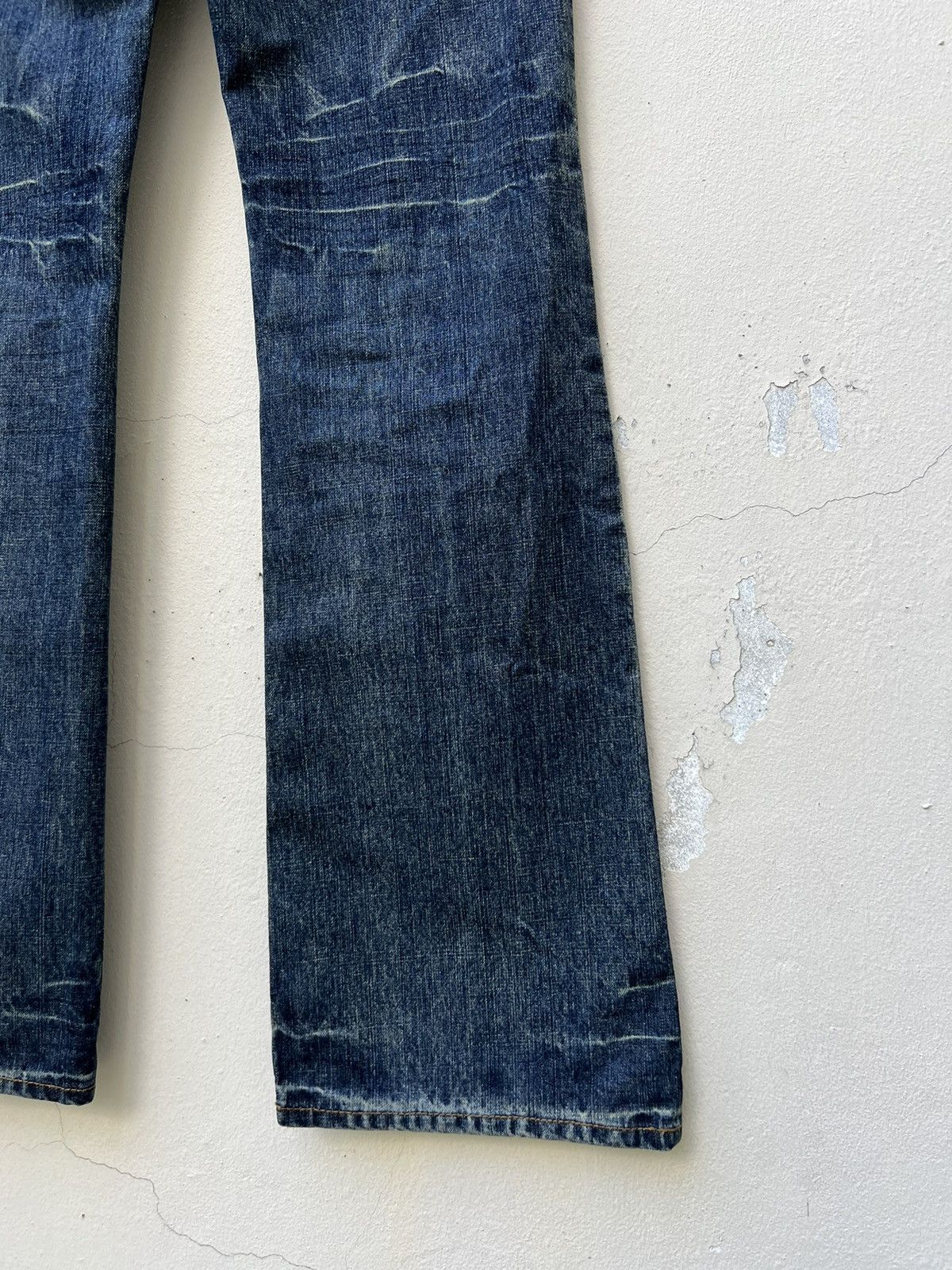 Vintage Vintage Custom Culture Japan Fade Denim Flare Jeans Size US 30 / EU 46 - 21 Thumbnail