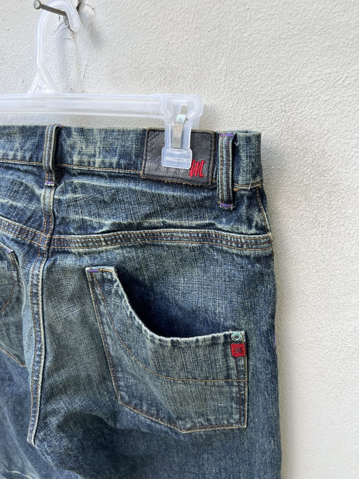 Vintage Vintage Custom Culture Japan Fade Denim Flare Jeans Size US 30 / EU 46 - 20 Thumbnail