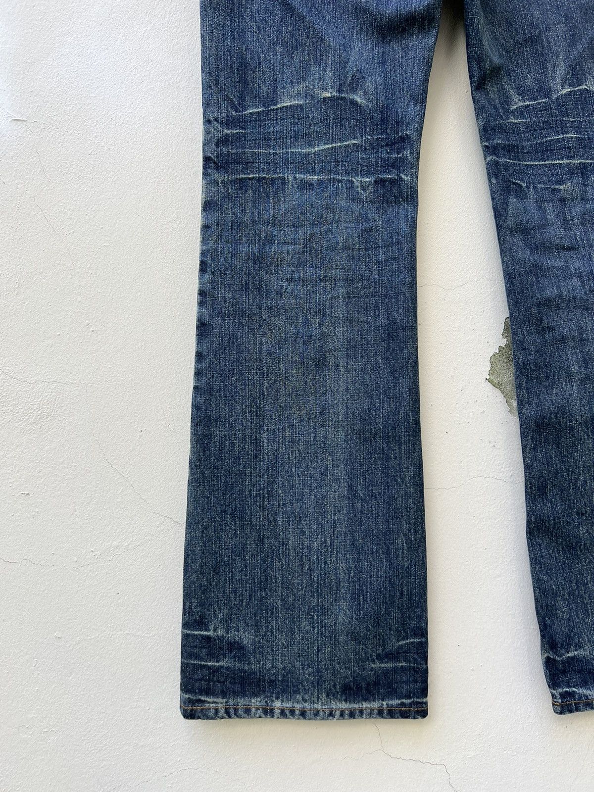 Vintage Vintage Custom Culture Japan Fade Denim Flare Jeans Size US 30 / EU 46 - 18 Thumbnail