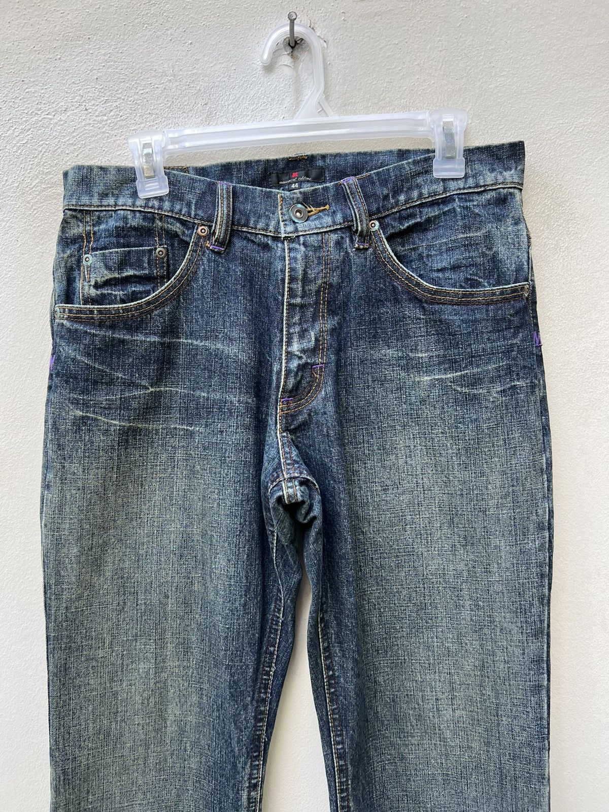 Vintage Vintage Custom Culture Japan Fade Denim Flare Jeans Size US 30 / EU 46 - 7 Thumbnail