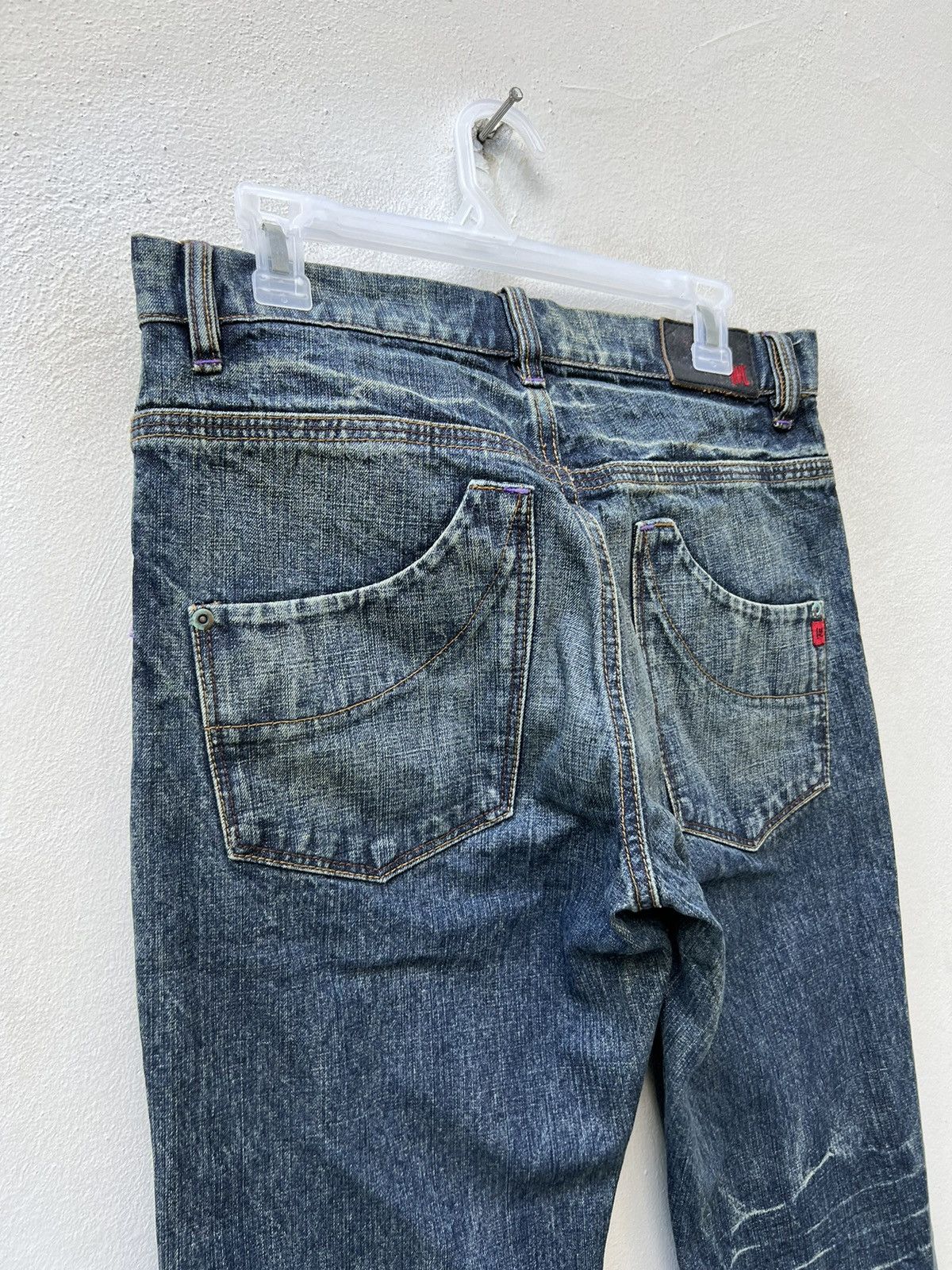 Vintage Vintage Custom Culture Japan Fade Denim Flare Jeans Size US 30 / EU 46 - 16 Thumbnail