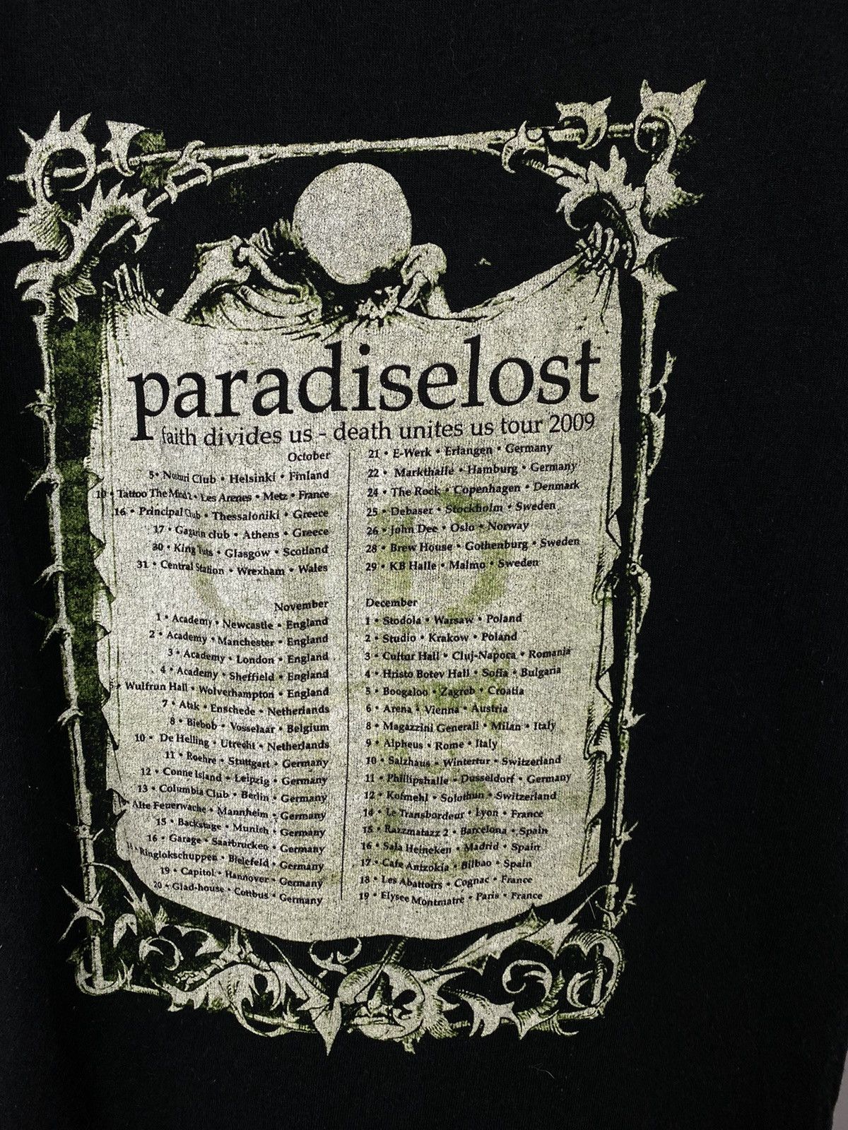Band Tees Paradise lost vintage band tee T-shirts big logo size S Size US XS / EU 42 / 0 - 7 Thumbnail