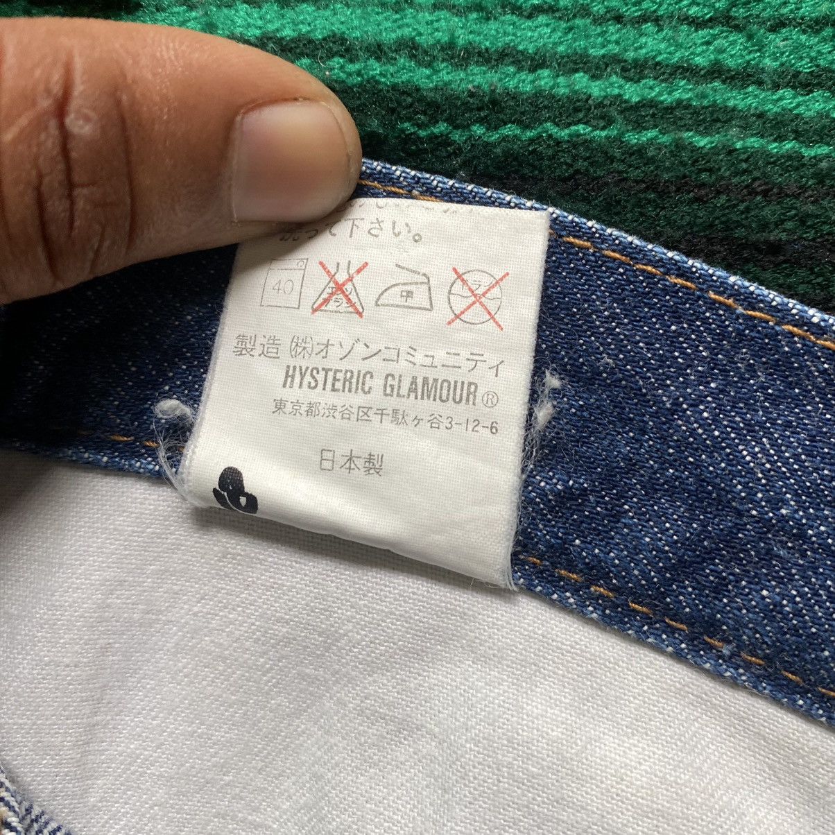 Hysteric Glamour Vintage Hysteric Glamour Blue Jeans Size 28" / US 6 / IT 42 - 13 Thumbnail