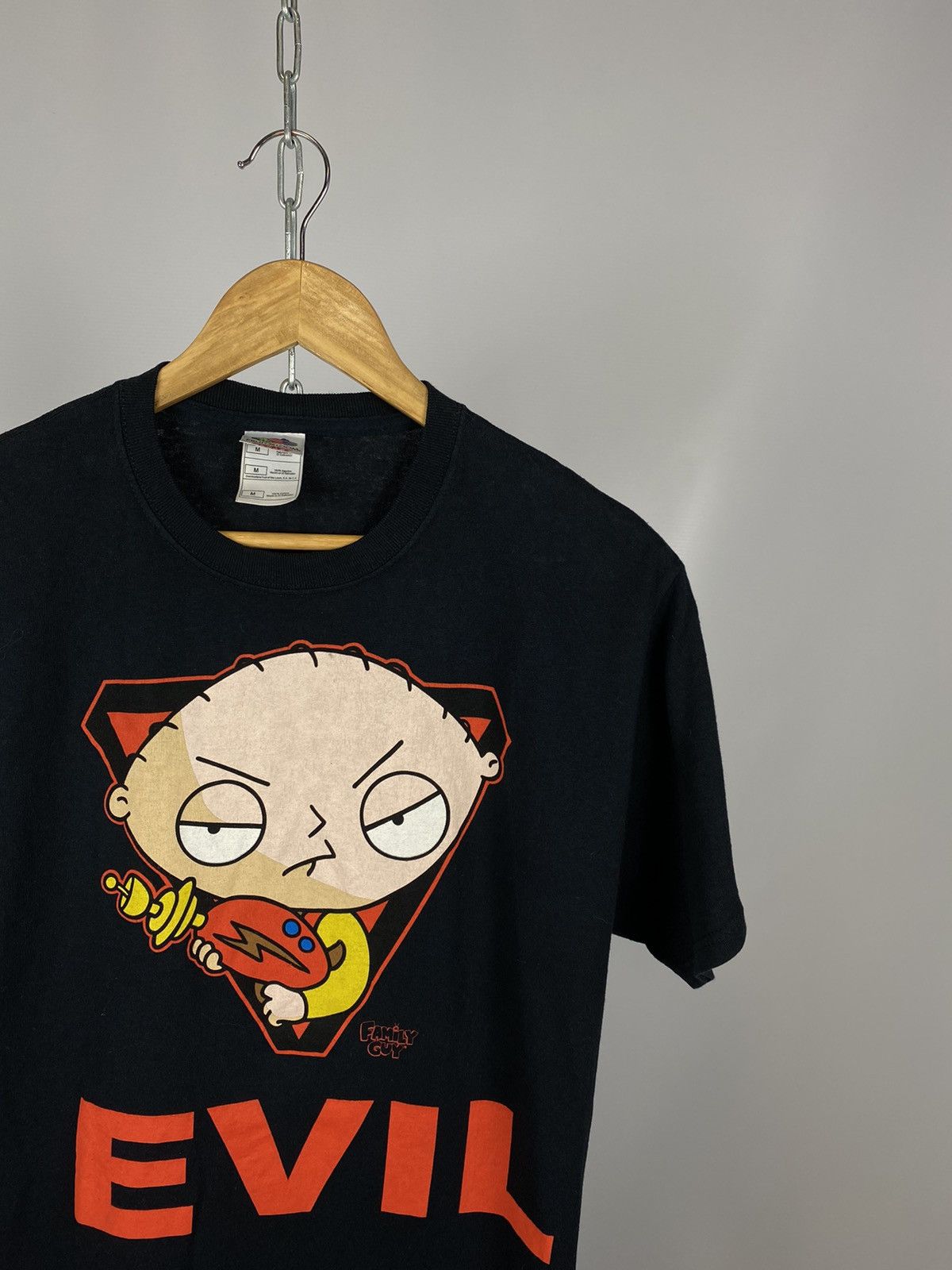 Vintage Family Guy movie vintage T-shirt black size M Size US M / EU 48-50 / 2 - 2 Thumbnail