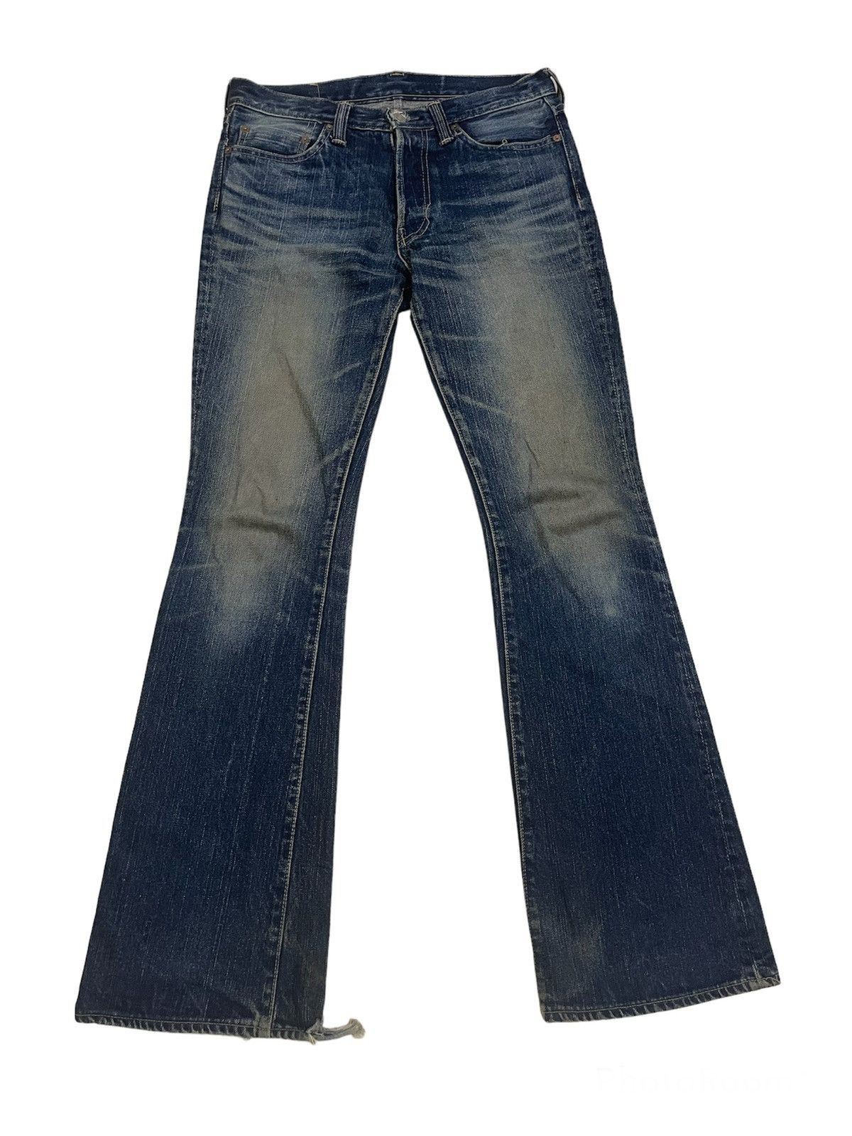 Eternal DISTRESSED FLARE JEANS BOOTCUT ETERNAL JAPAN Size US 31 - 1 Thumbnail