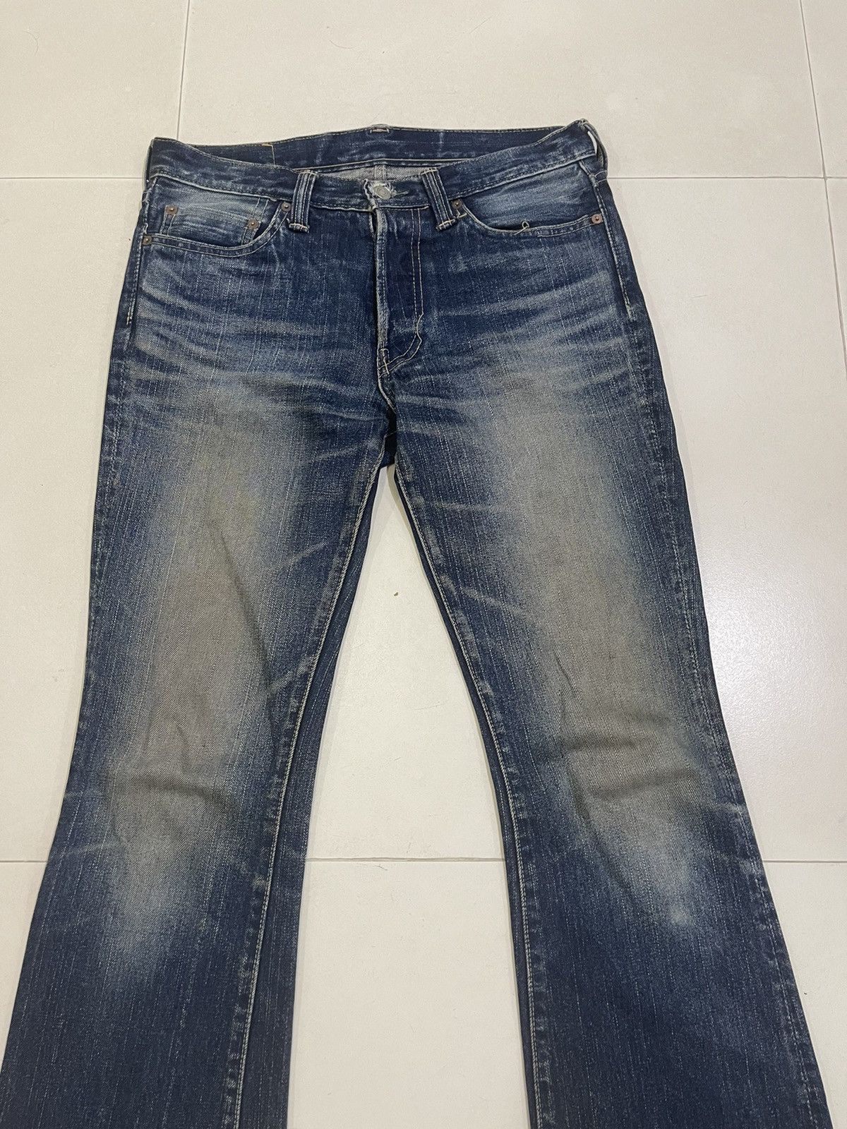 Eternal DISTRESSED FLARE JEANS BOOTCUT ETERNAL JAPAN Size US 31 - 2 Thumbnail