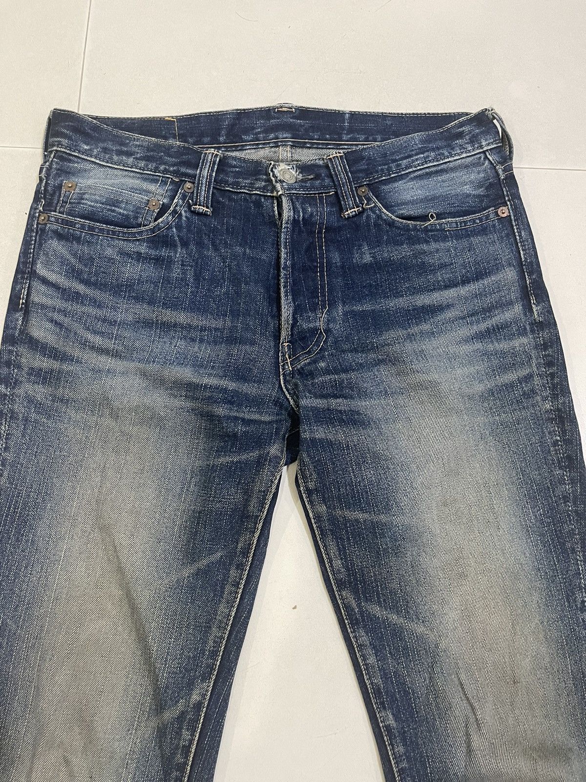 Eternal DISTRESSED FLARE JEANS BOOTCUT ETERNAL JAPAN Size US 31 - 3 Thumbnail