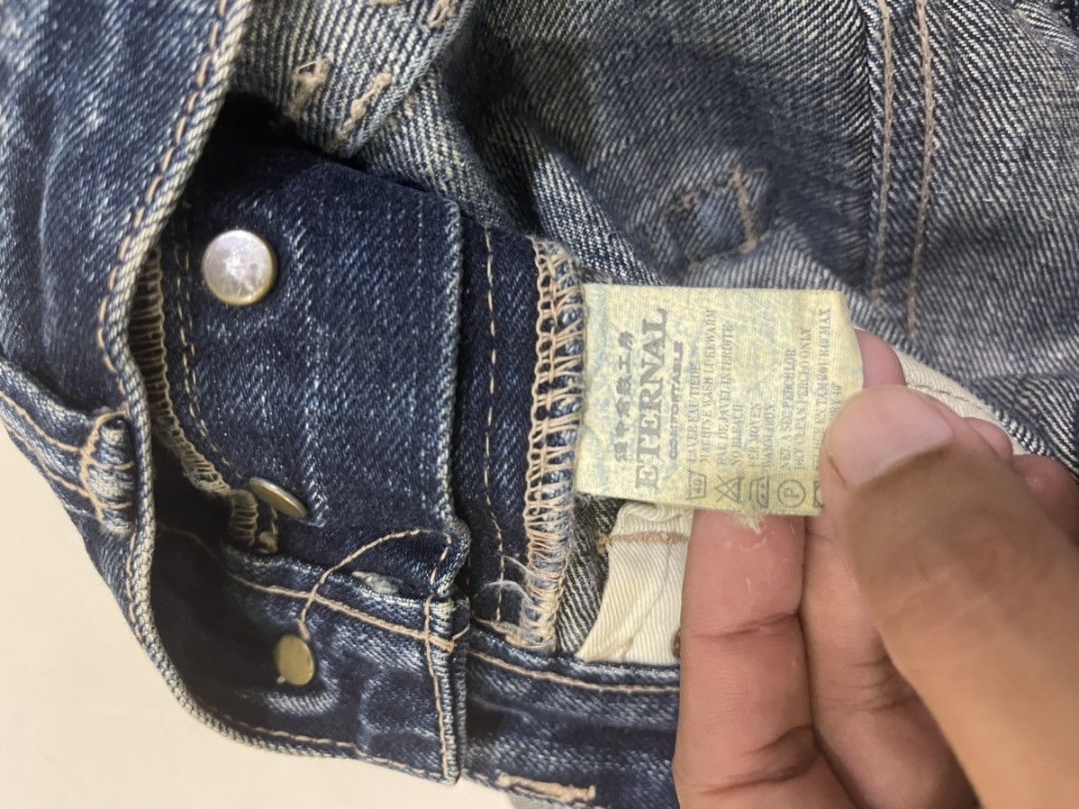 Eternal DISTRESSED FLARE JEANS BOOTCUT ETERNAL JAPAN Size US 31 - 7 Thumbnail