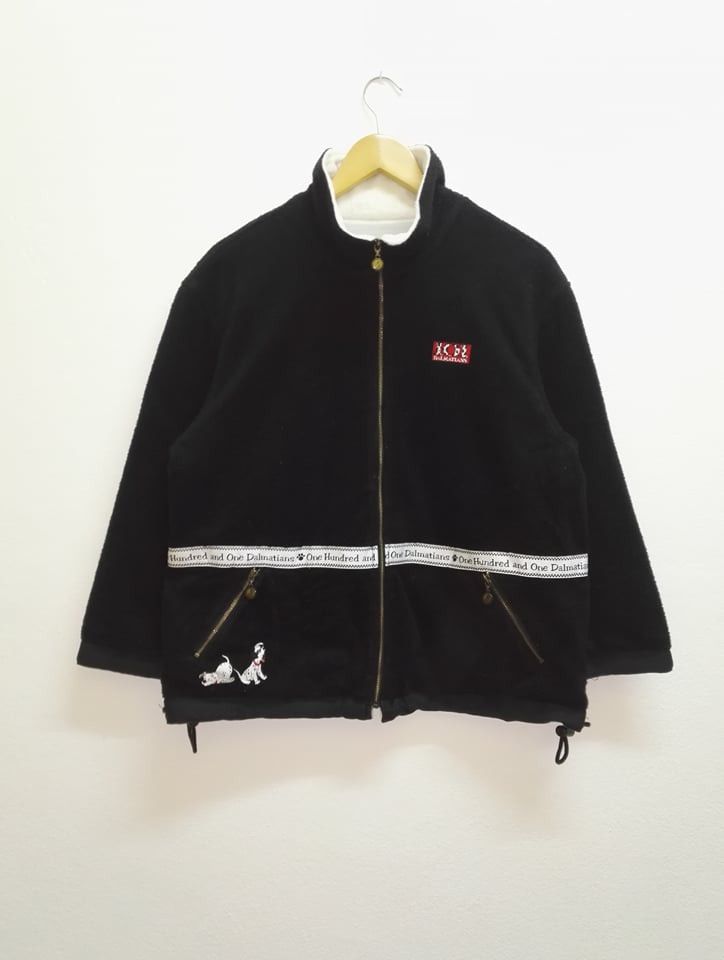 Cartoon Network RARE!! 101 Dalmatians Fleece Jacket (code 13) Size US XL / EU 56 / 4 - 3 Thumbnail