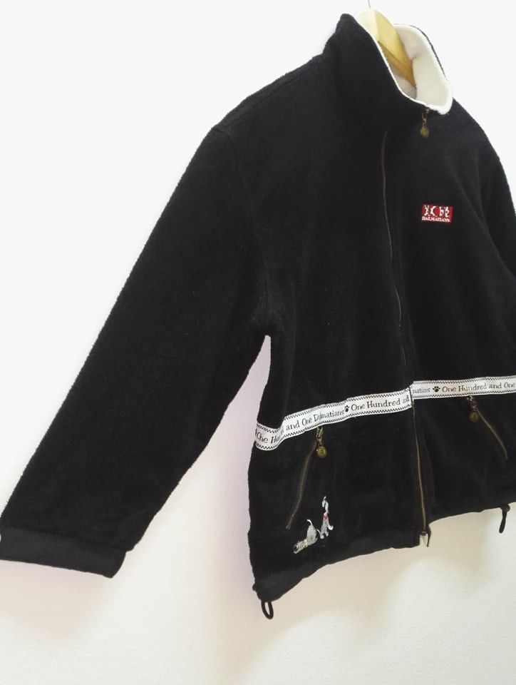 Cartoon Network RARE!! 101 Dalmatians Fleece Jacket (code 13) Size US XL / EU 56 / 4 - 4 Thumbnail