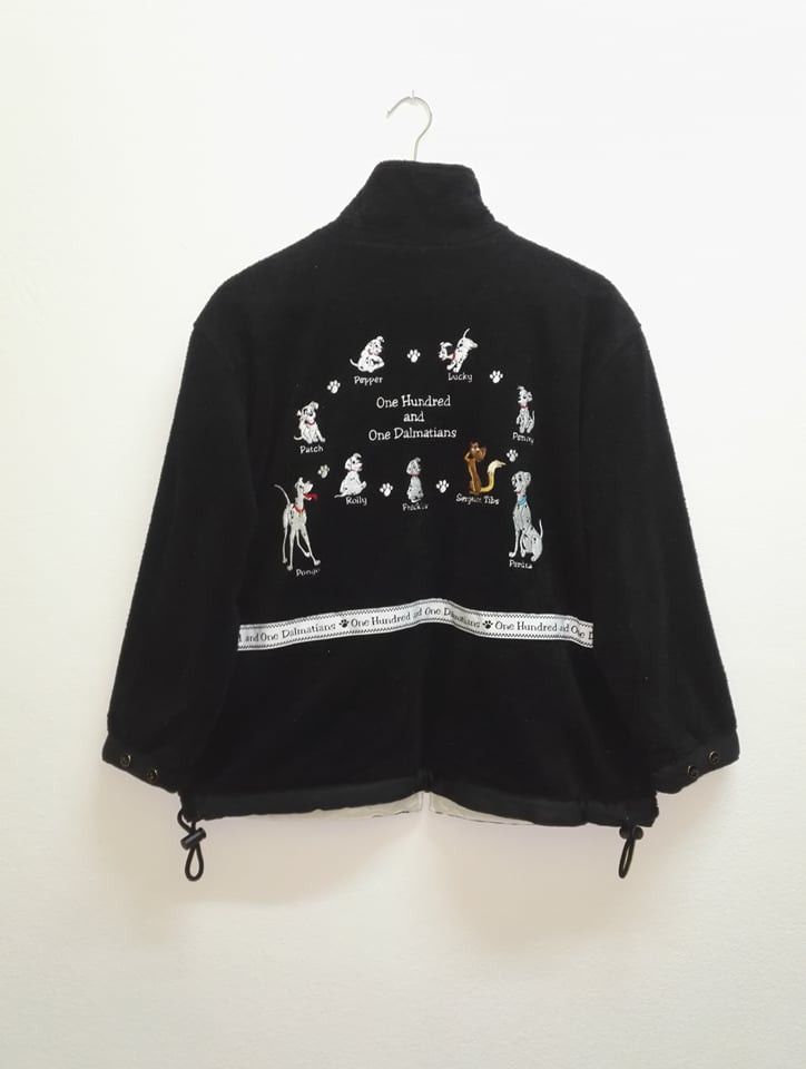 Cartoon Network RARE!! 101 Dalmatians Fleece Jacket (code 13) Size US XL / EU 56 / 4 - 1 Thumbnail