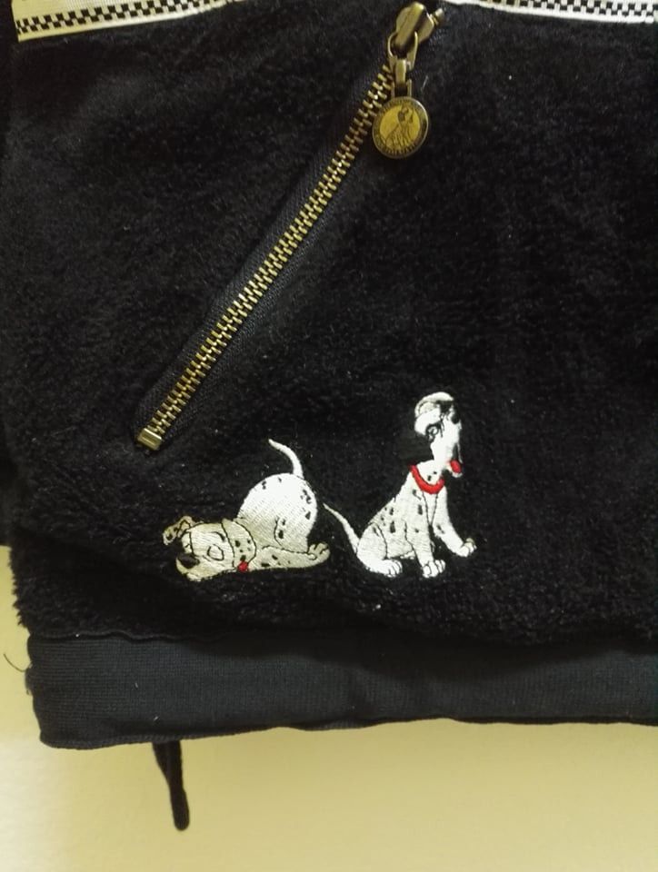 Cartoon Network RARE!! 101 Dalmatians Fleece Jacket (code 13) Size US XL / EU 56 / 4 - 5 Thumbnail