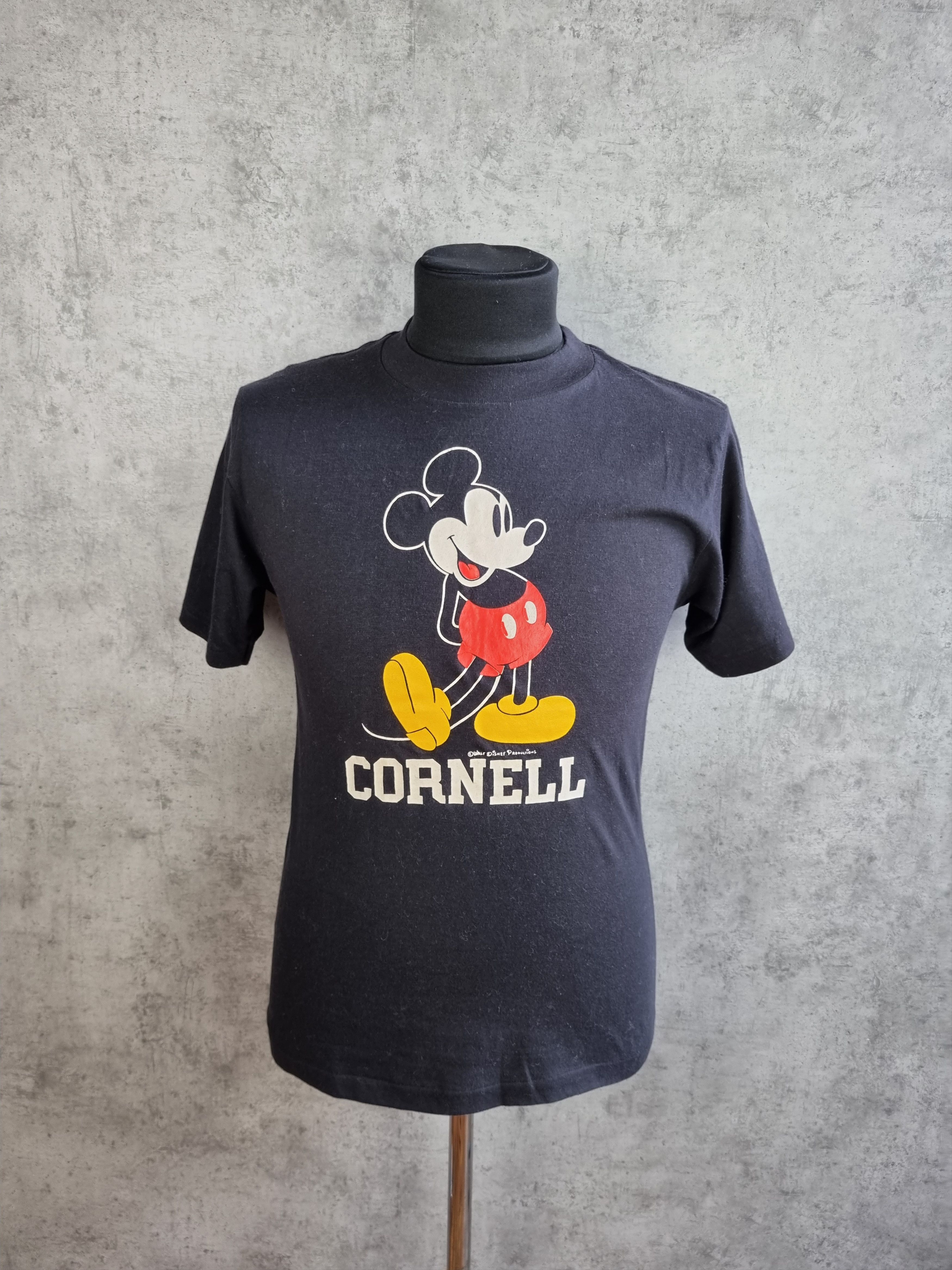 Mickey Mouse × Vintage 80s Single stitch Vintage Mickey Mouse Tee shirt rare Size US XL / EU 56 / 4 - 6 Thumbnail