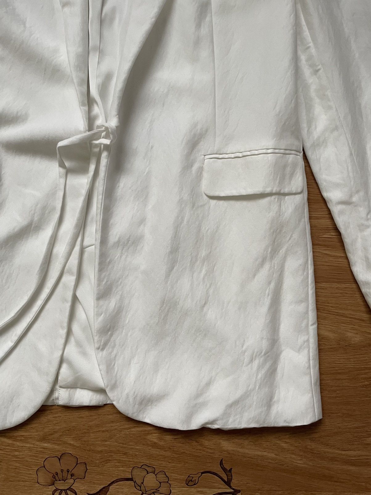 Alexander McQueen Alexander McQueen Women’s White Blazers / formal jacket Size S / US 4 / IT 40 - 2 Thumbnail