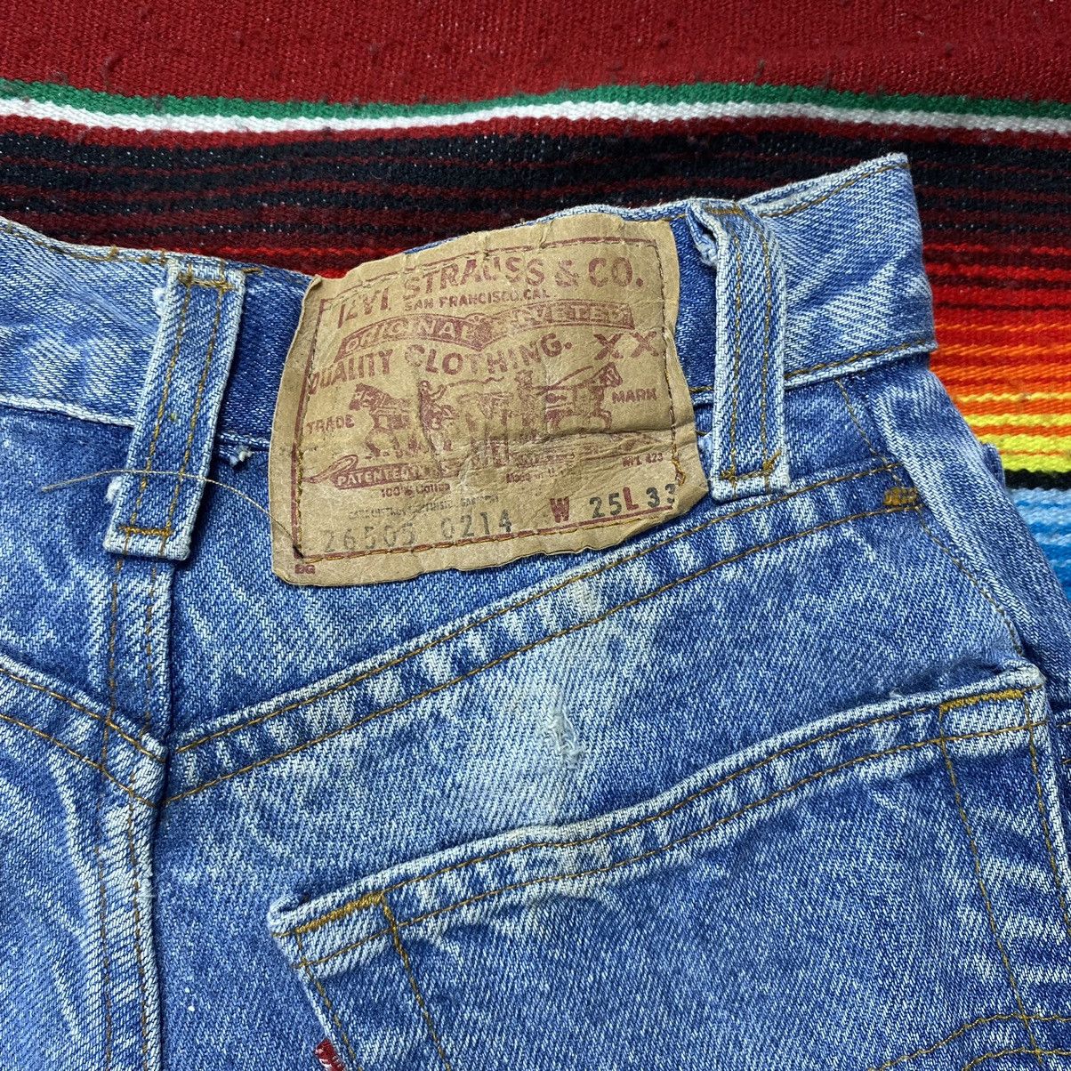 Levi's Vintage Levi’s 26505-0241 Alter Denim Size 23" - 6 Thumbnail