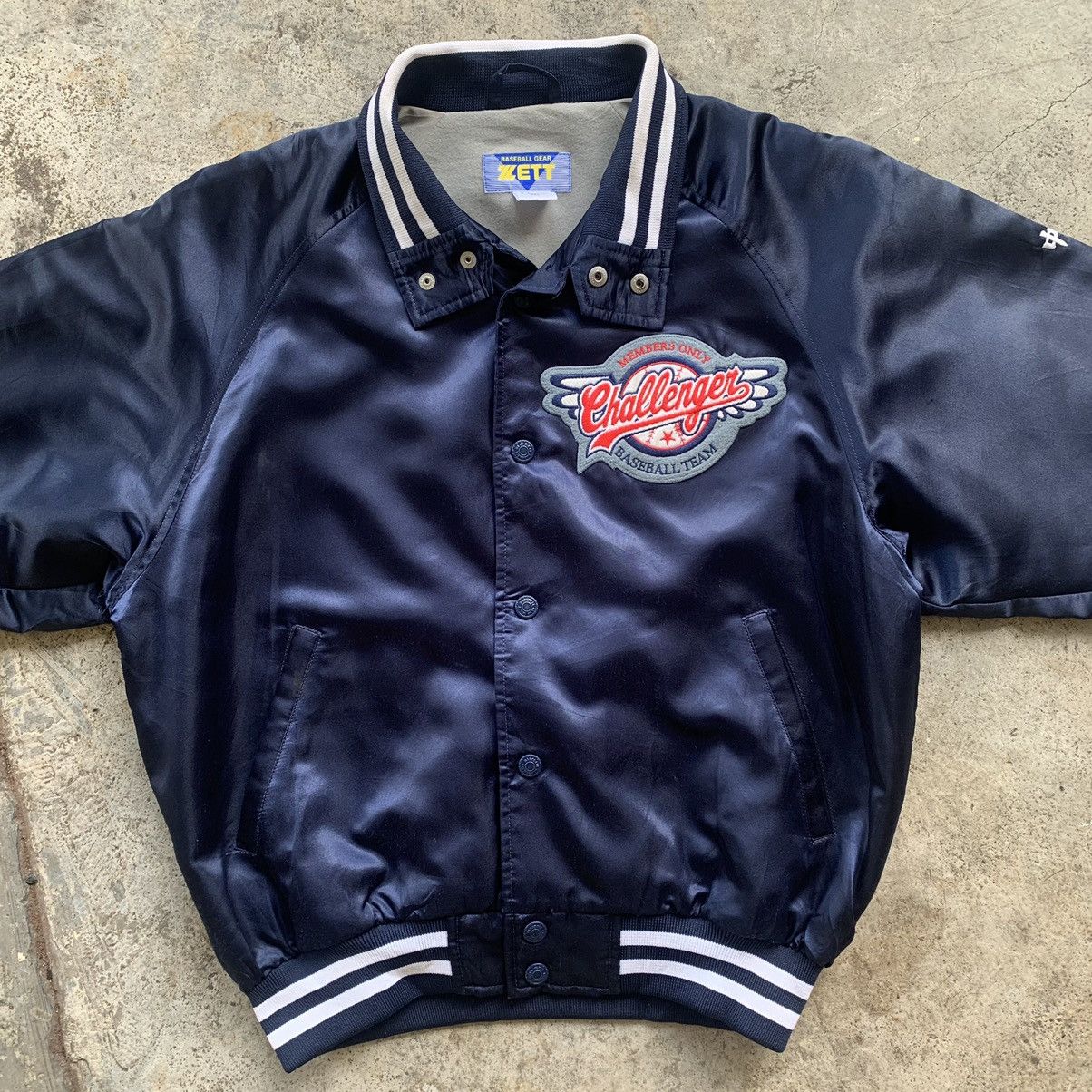 Japanese Brand × Vintage Challenger Baseball Team Japan vintage light jacket Size US M / EU 48-50 / 2 - 5 Thumbnail