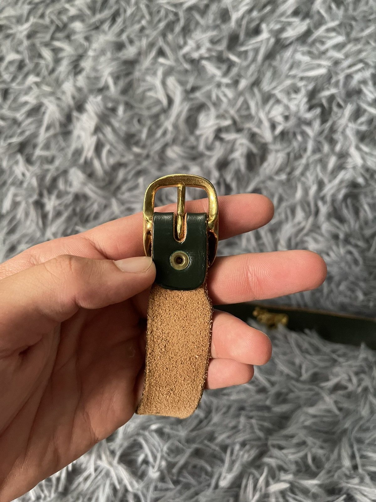 Etro × Vintage Etro 90s vintage cows logo leather belt 81cm Size ONE SIZE - 7 Thumbnail