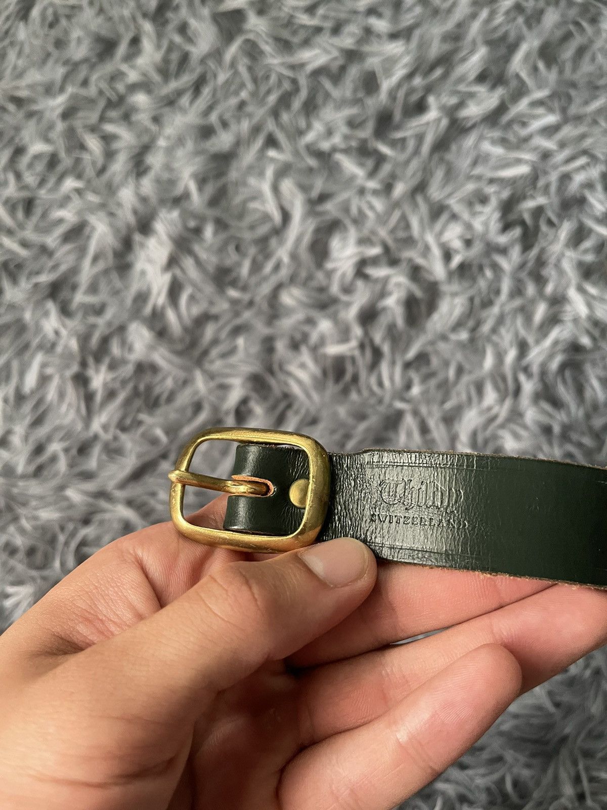 Etro × Vintage Etro 90s vintage cows logo leather belt 81cm Size ONE SIZE - 6 Thumbnail