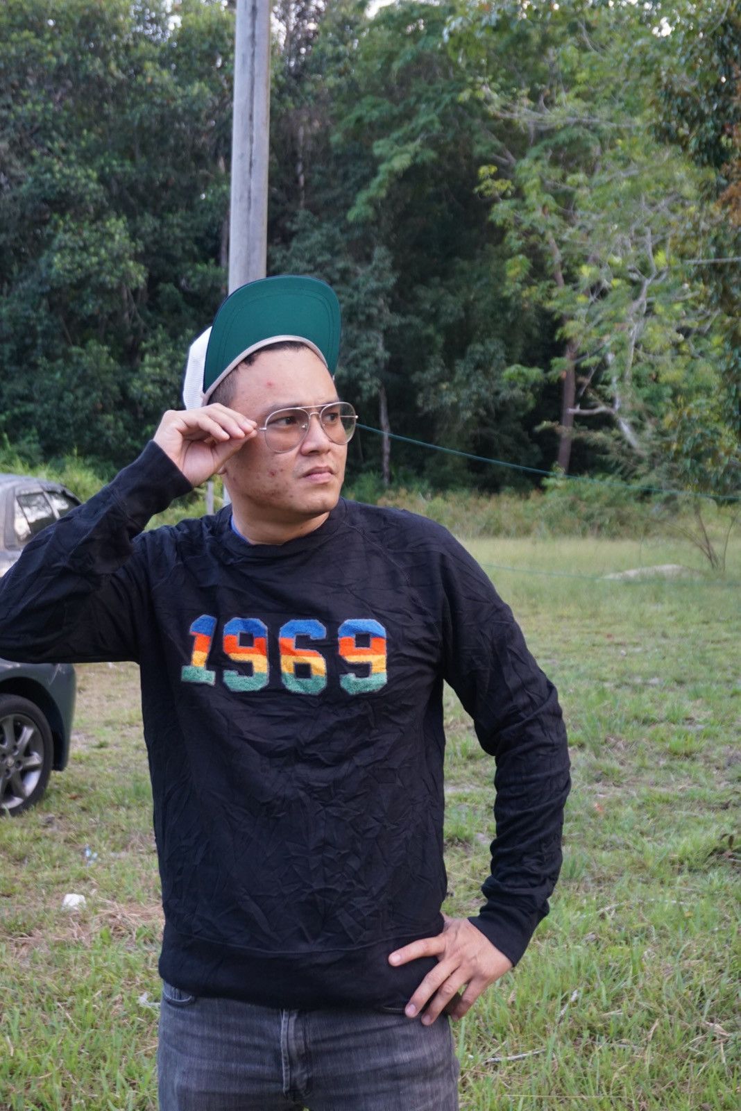 Gap Gap 1969 spell out embroidery rainbow color sweatshirts Size US S / EU 44-46 / 1 - 18 Thumbnail