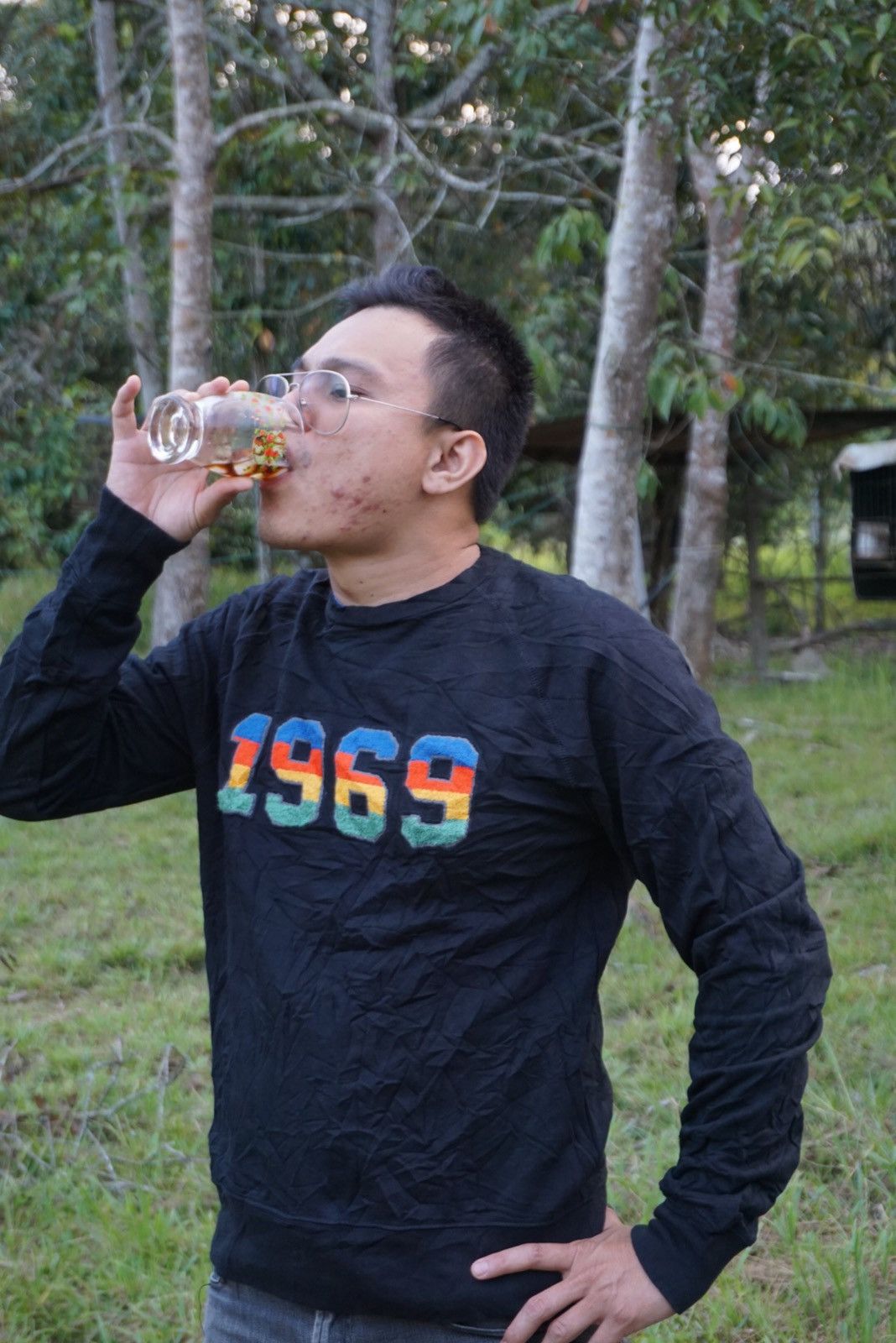 Gap Gap 1969 spell out embroidery rainbow color sweatshirts Size US S / EU 44-46 / 1 - 20 Thumbnail