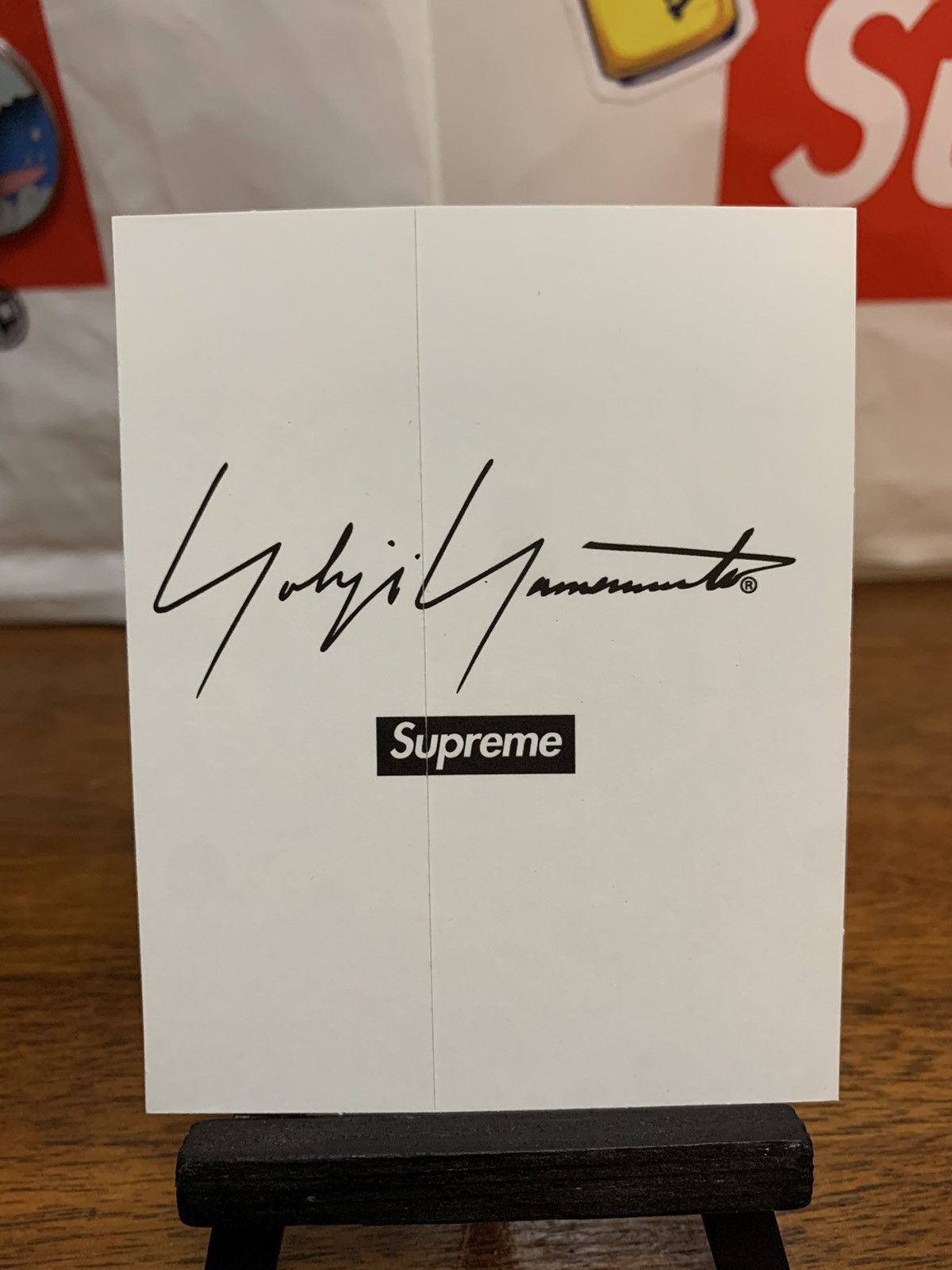 Chito × Supreme × Yohji Yamamoto Supreme Sticker Size ONE SIZE - 9 Thumbnail