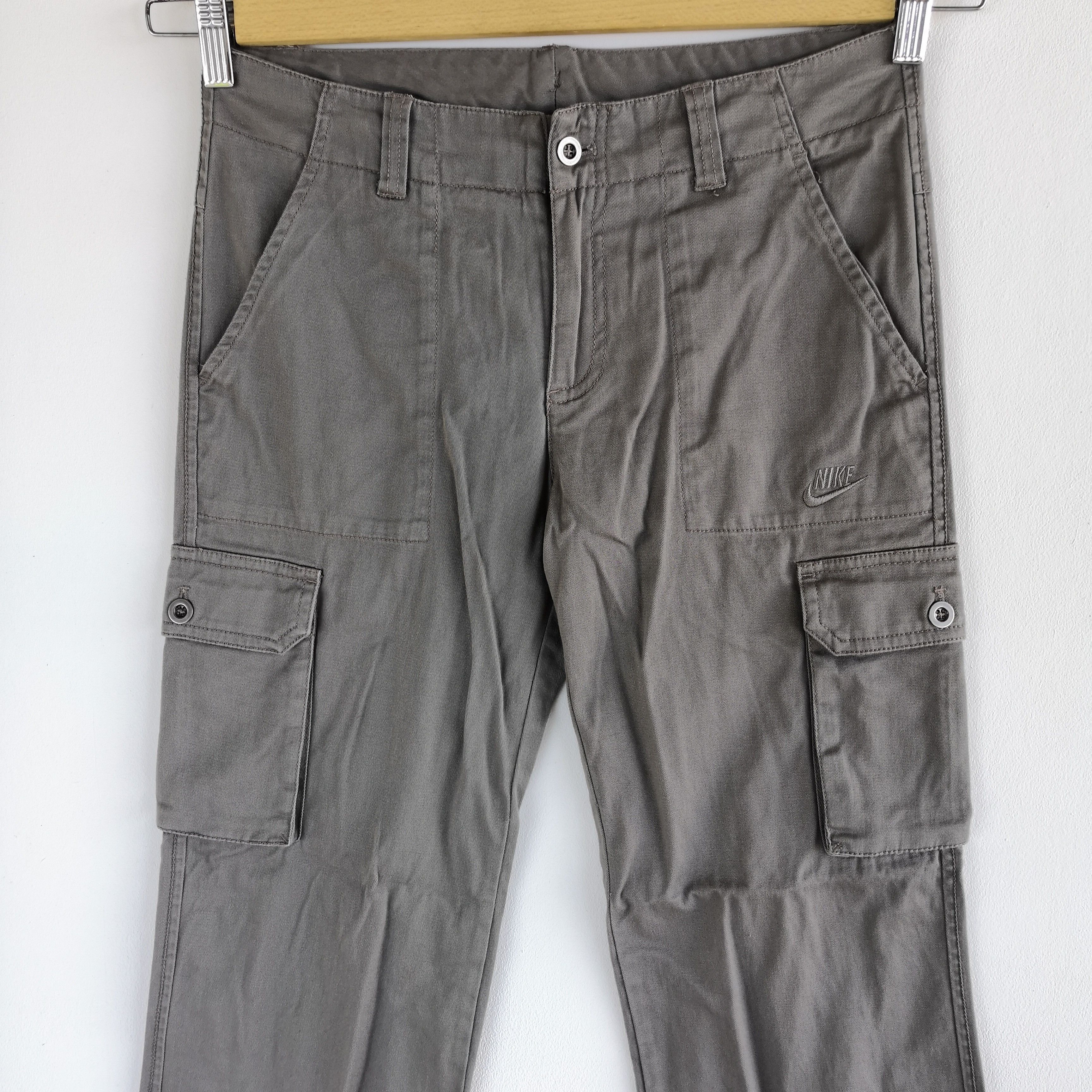 Nike Nike Cargo Pants Nike Swoosh Multipockets Fatigue Trousers Size 28" / US 6 / IT 42 - 5 Thumbnail