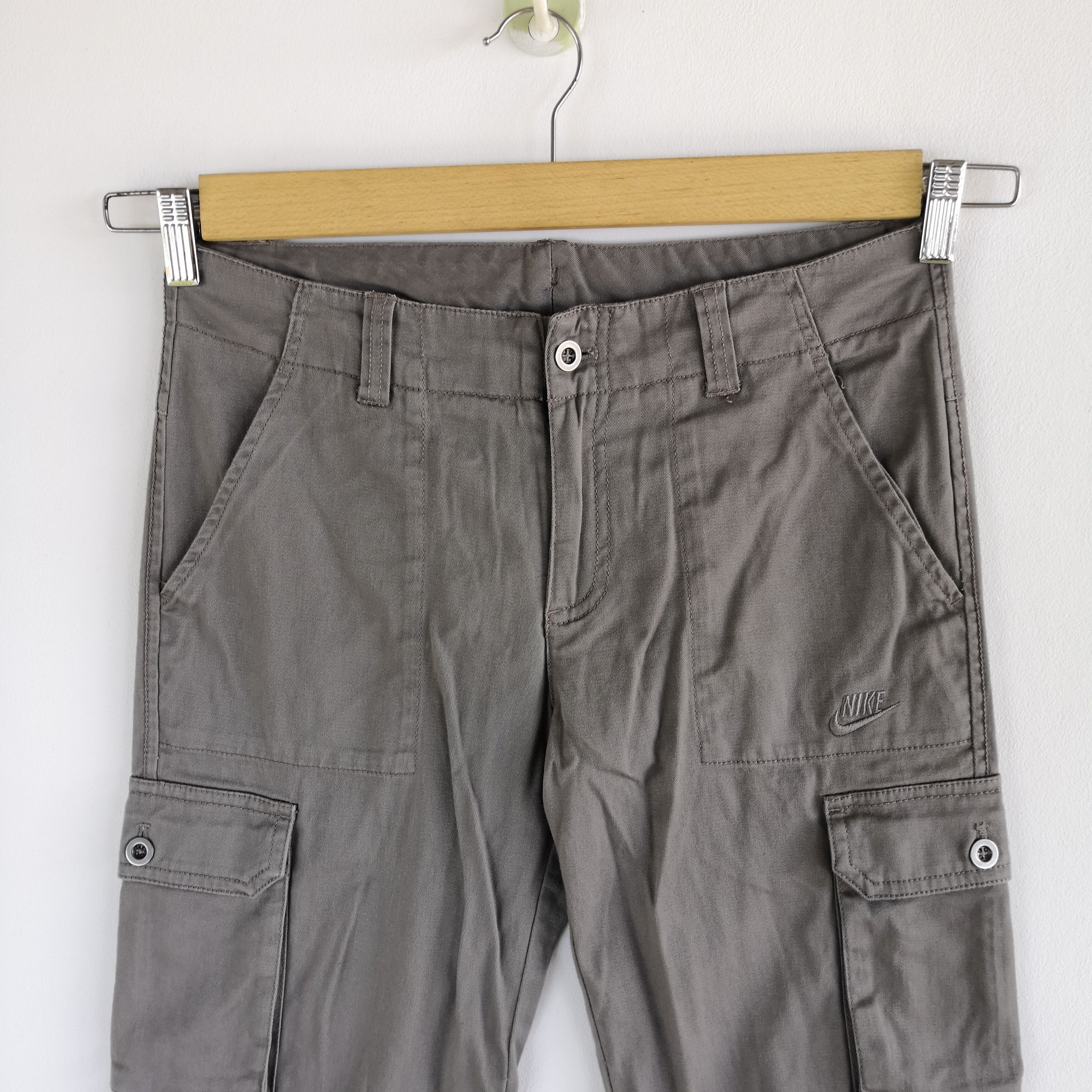Nike Nike Cargo Pants Nike Swoosh Multipockets Fatigue Trousers Size 28" / US 6 / IT 42 - 3 Thumbnail