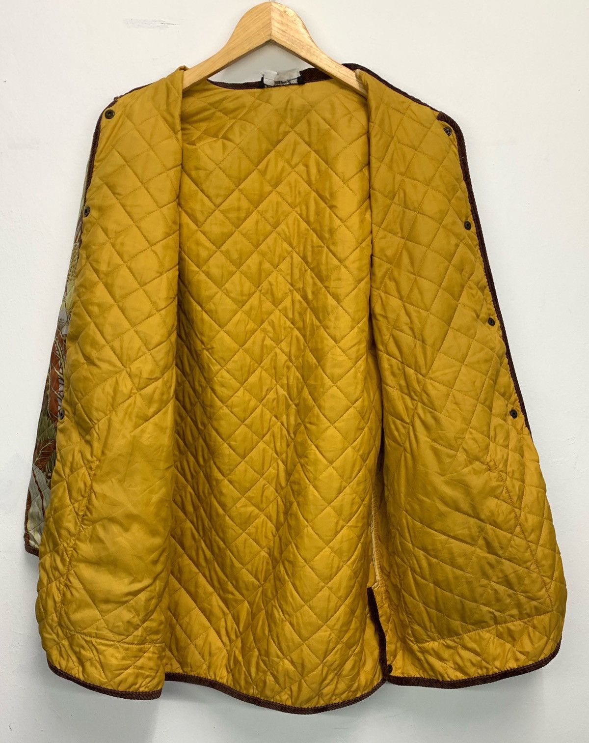 Salvatore Ferragamo × Vintage SENDOFFERS Salvatore Ferragamo Jungle Motif Printed Jacket Size US M / EU 48-50 / 2 - 10 Thumbnail