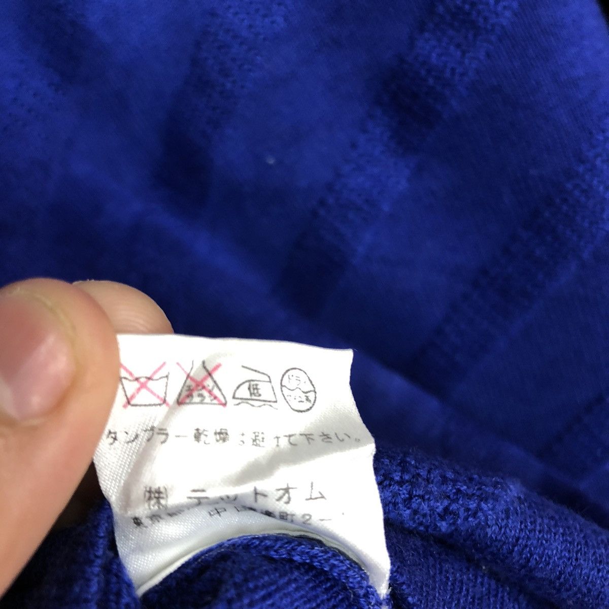 Issey Miyake DLL Tete Homme issey miyake Blue Knitwear sweatshirt #c675 Size US M / EU 48-50 / 2 - 13 Thumbnail