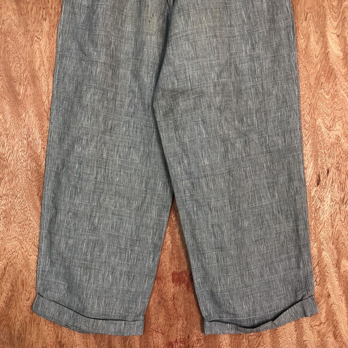 Issey Miyake DL Issey Miyake Grey Straight Pants palazo #c639 Size 25" / US 0 / IT 36 - 7 Thumbnail