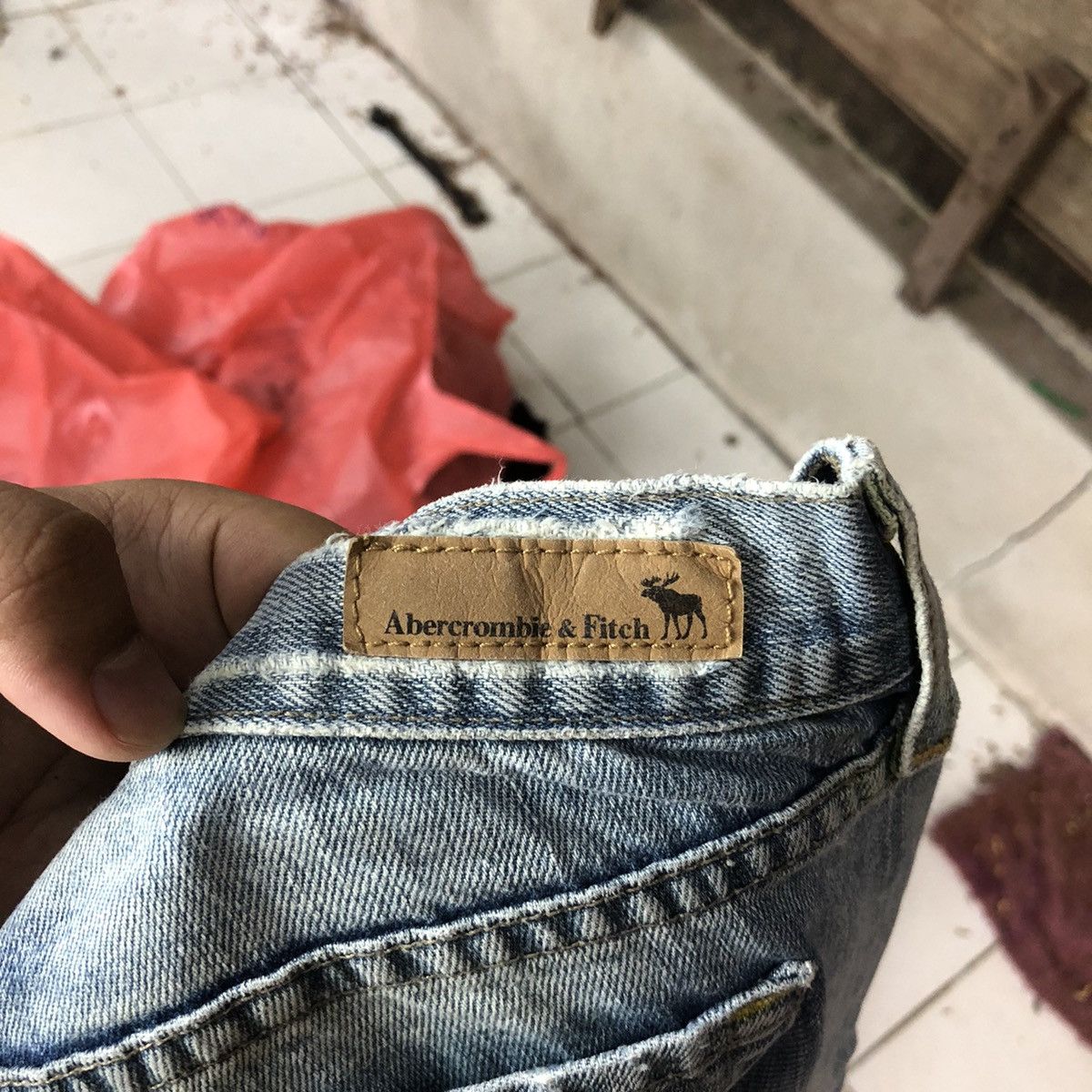 Abercrombie & Fitch Abercrombie & Fitch embroidery bootcut Denim Pants #5102 Size 27" / US 4 / IT 40 - 17 Thumbnail