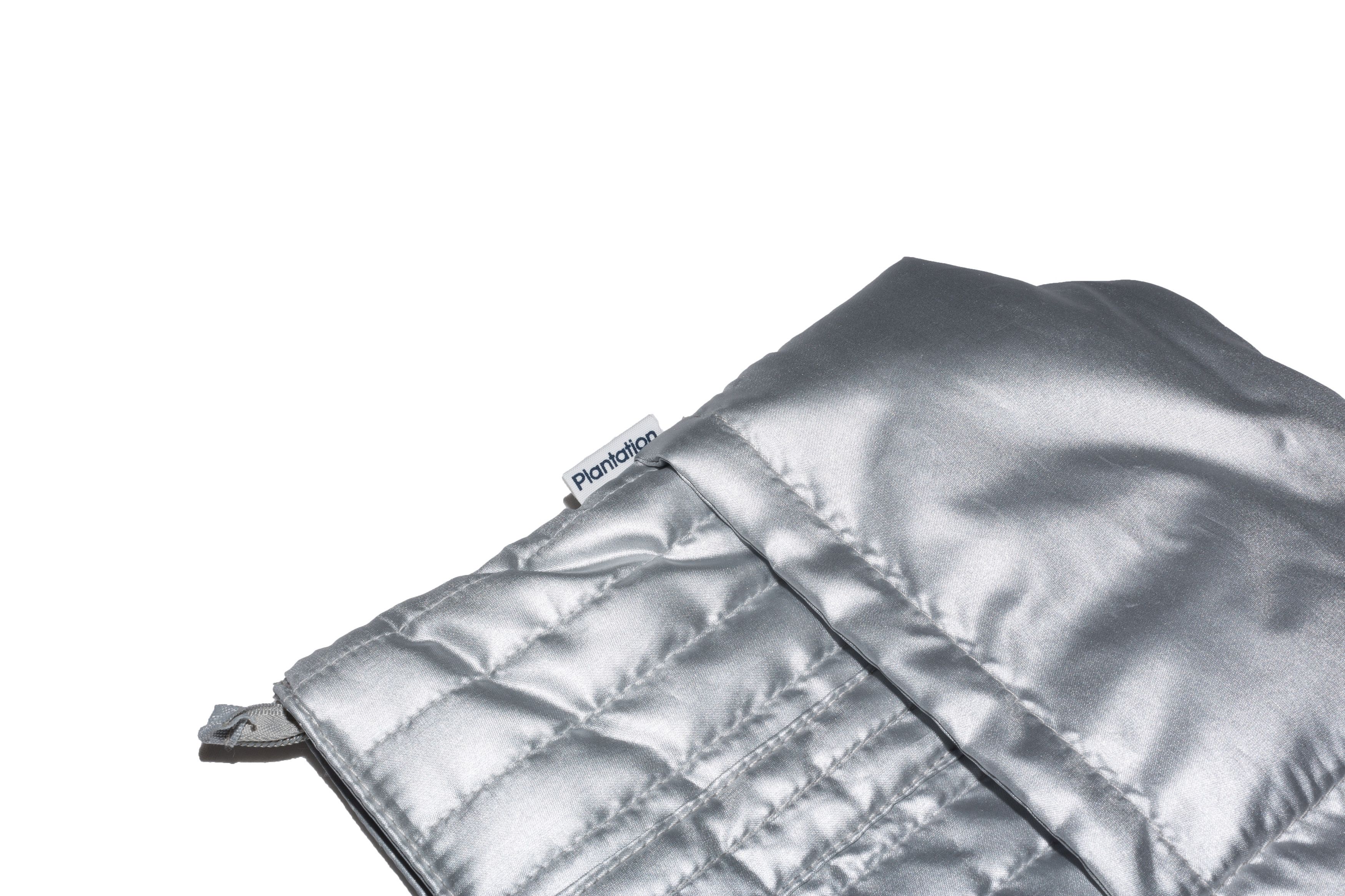 Issey Miyake Silver Padded Polyester Hand Bag Size ONE SIZE - 7 Thumbnail