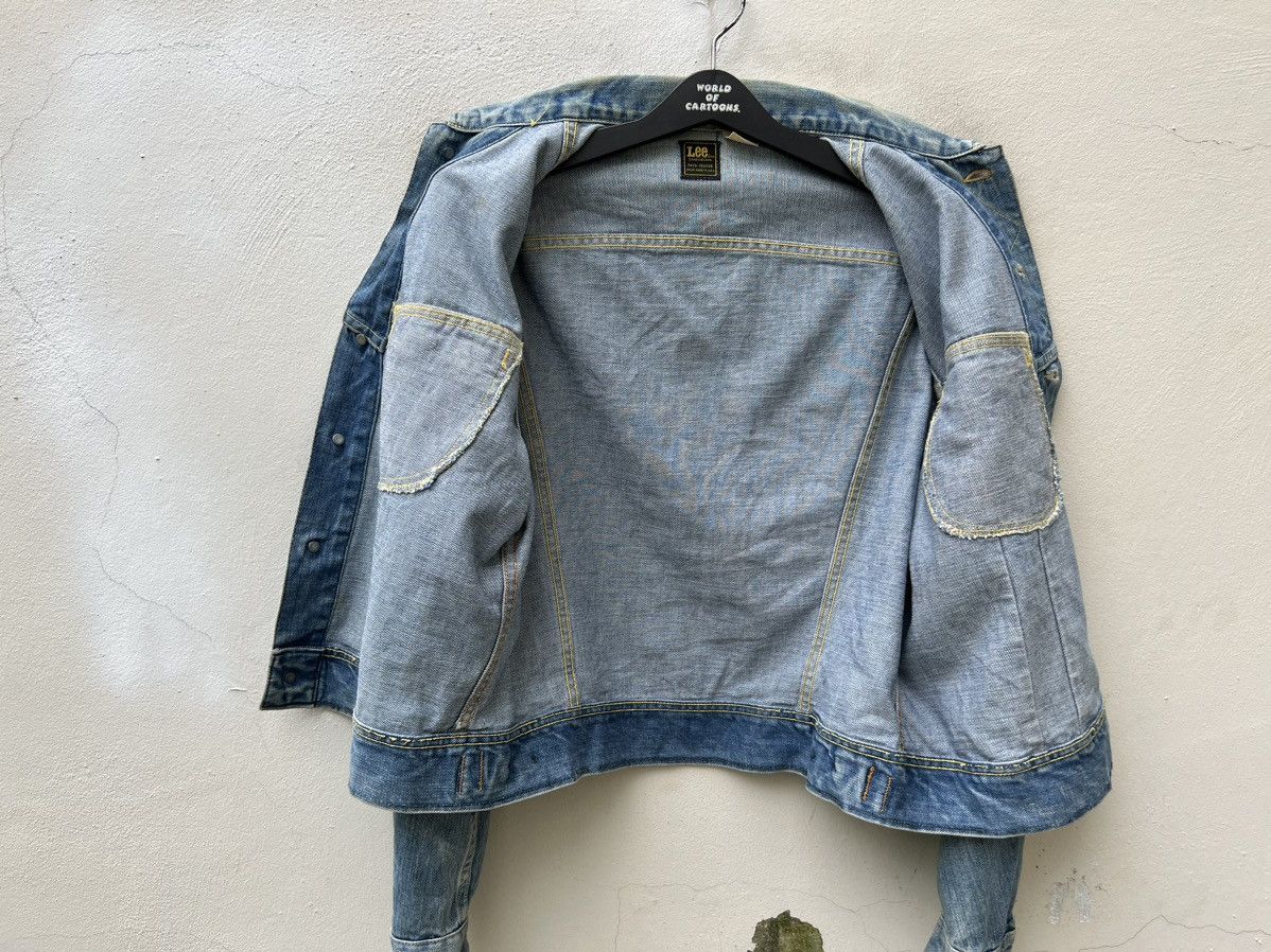 Lee Vintage 70s Lee Riders Union Made Dirty Mud Denim Jacket Size US L / EU 52-54 / 3 - 22 Thumbnail