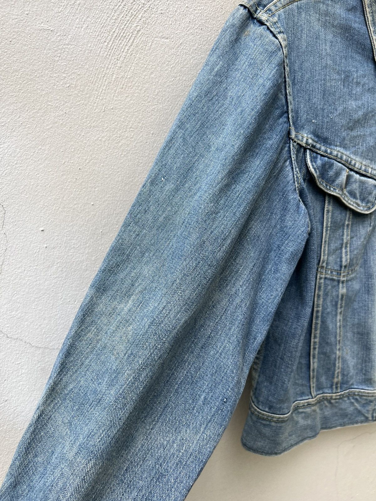 Lee Vintage 70s Lee Riders Union Made Dirty Mud Denim Jacket Size US L / EU 52-54 / 3 - 15 Thumbnail