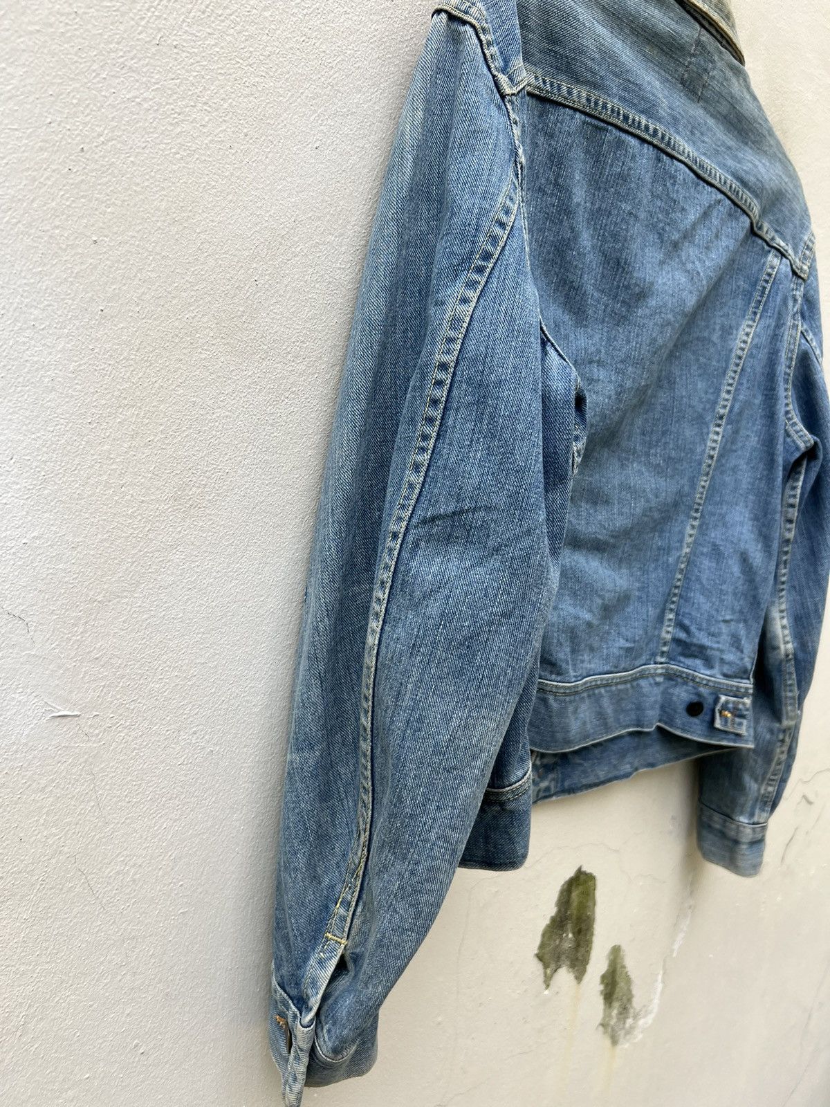 Lee Vintage 70s Lee Riders Union Made Dirty Mud Denim Jacket Size US L / EU 52-54 / 3 - 21 Thumbnail