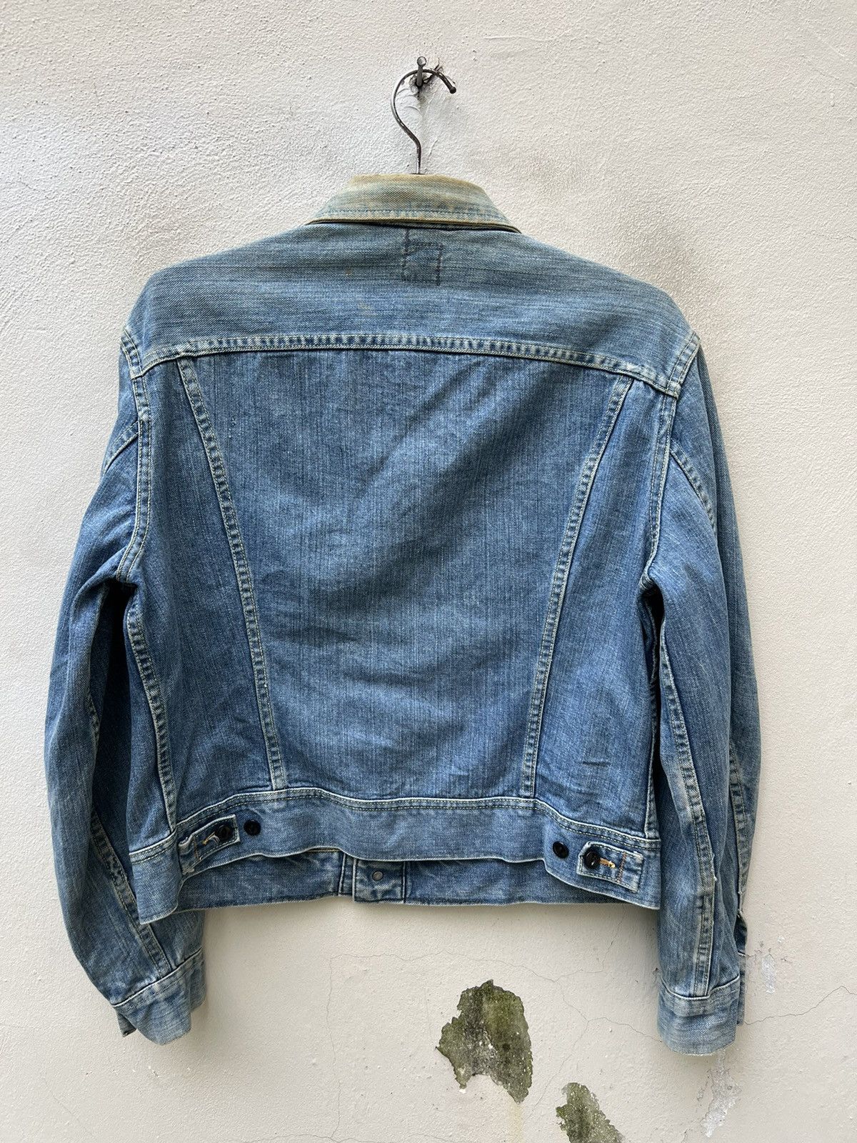 Lee Vintage 70s Lee Riders Union Made Dirty Mud Denim Jacket Size US L / EU 52-54 / 3 - 16 Thumbnail