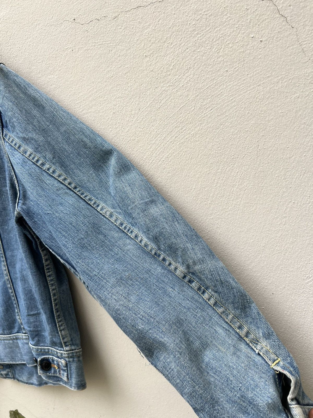 Lee Vintage 70s Lee Riders Union Made Dirty Mud Denim Jacket Size US L / EU 52-54 / 3 - 19 Thumbnail