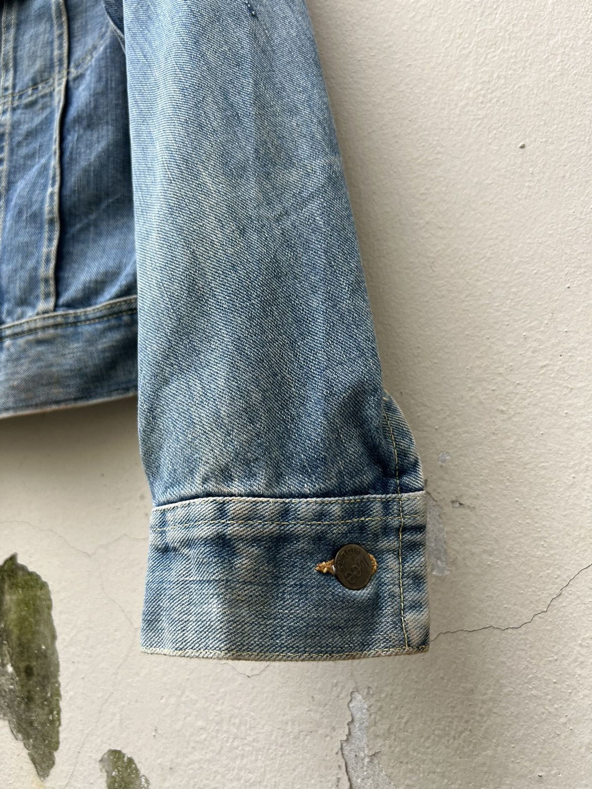 Lee Vintage 70s Lee Riders Union Made Dirty Mud Denim Jacket Size US L / EU 52-54 / 3 - 10 Thumbnail