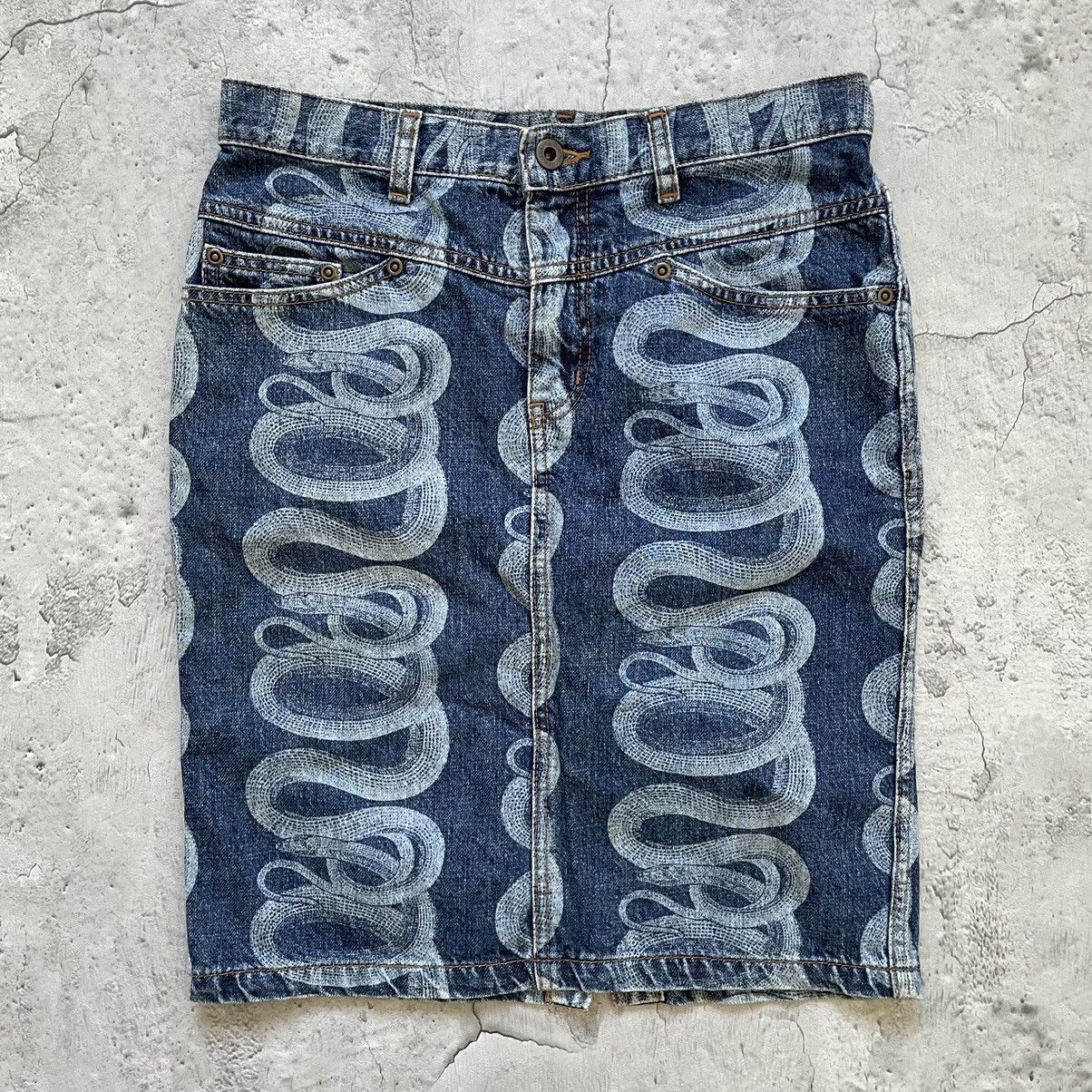 Hysteric Glamour Snake Skirt | Grailed