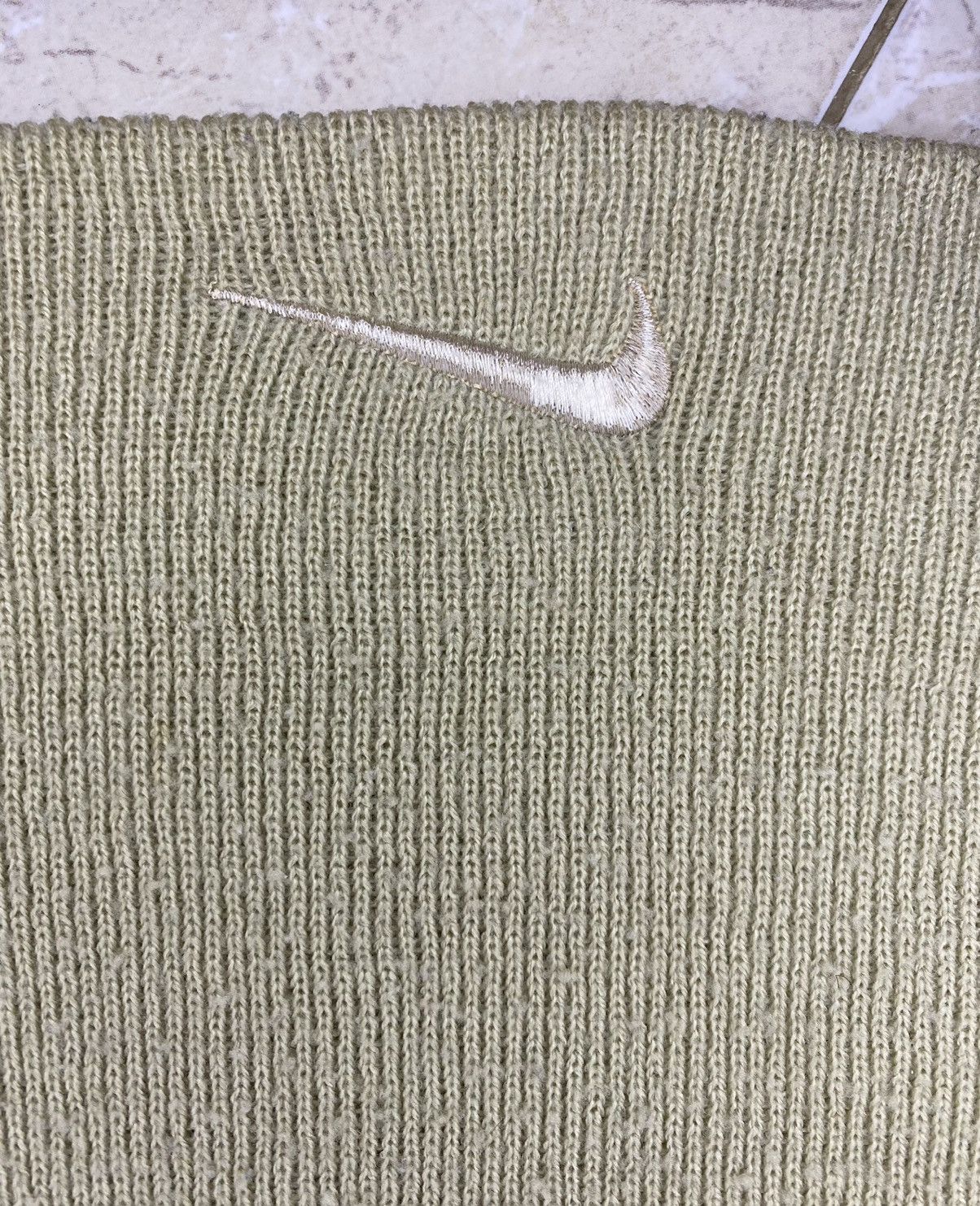 Nike Crazy Vintage Y2K Nike Embroidery Swoosh Beanie Hat Size ONE SIZE - 4 Thumbnail