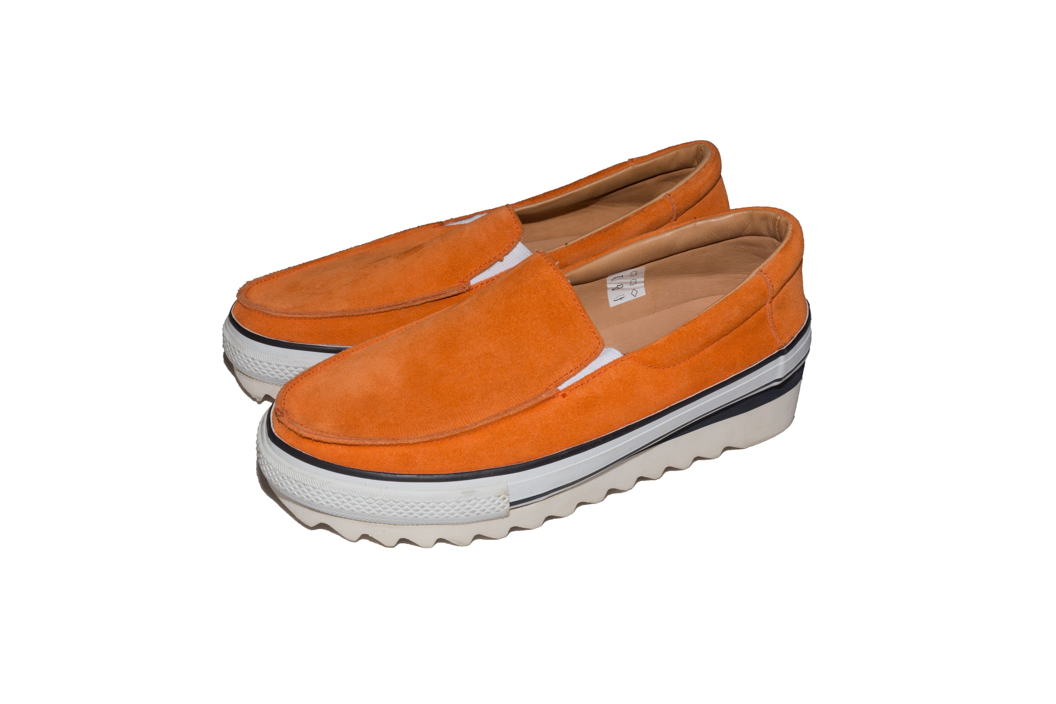 Comme des Garcons ORANGE CHUNKY LOAFER SHOES Size US 8.5 / EU 41-42 - 2 Thumbnail