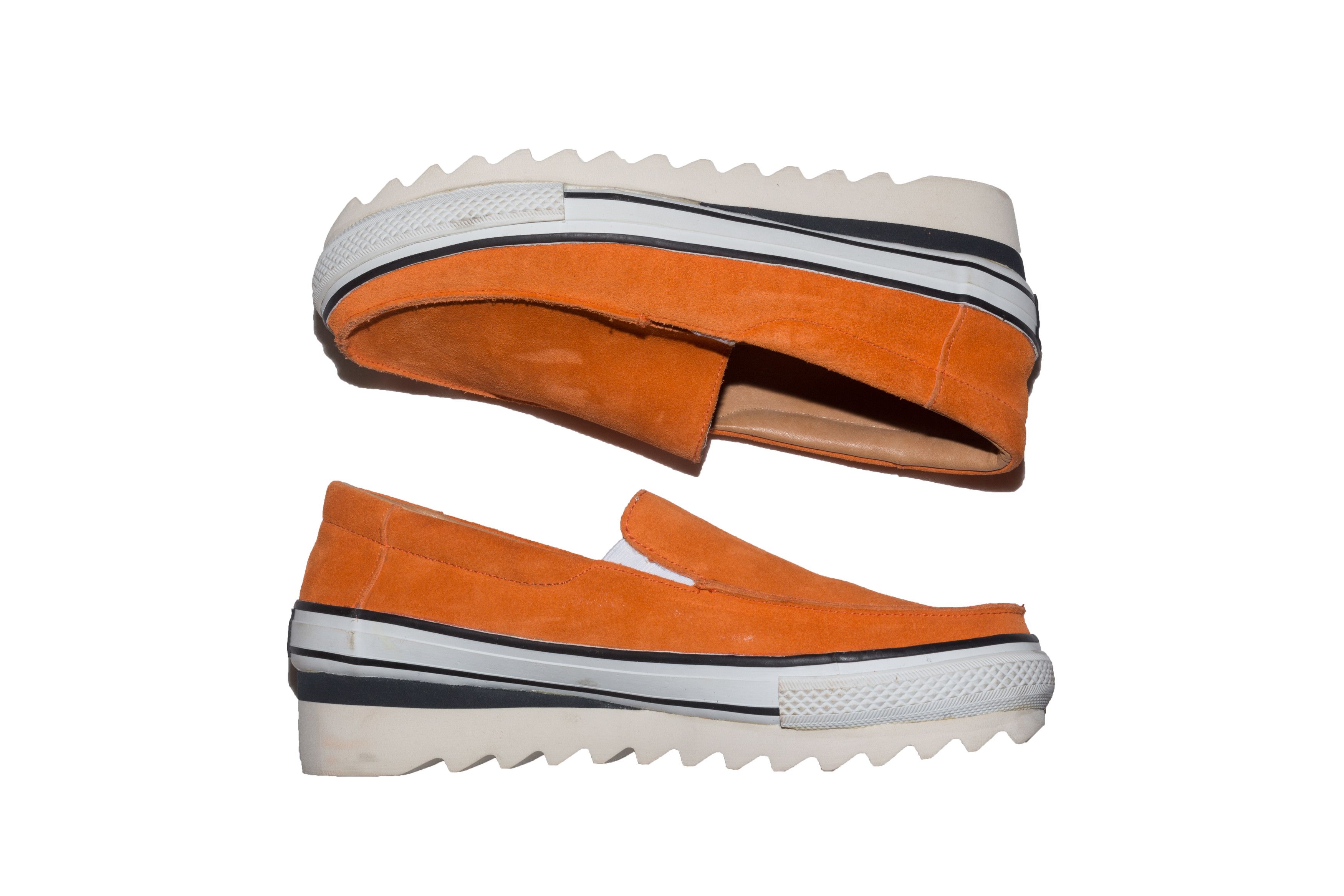 Comme des Garcons ORANGE CHUNKY LOAFER SHOES Size US 8.5 / EU 41-42 - 7 Thumbnail