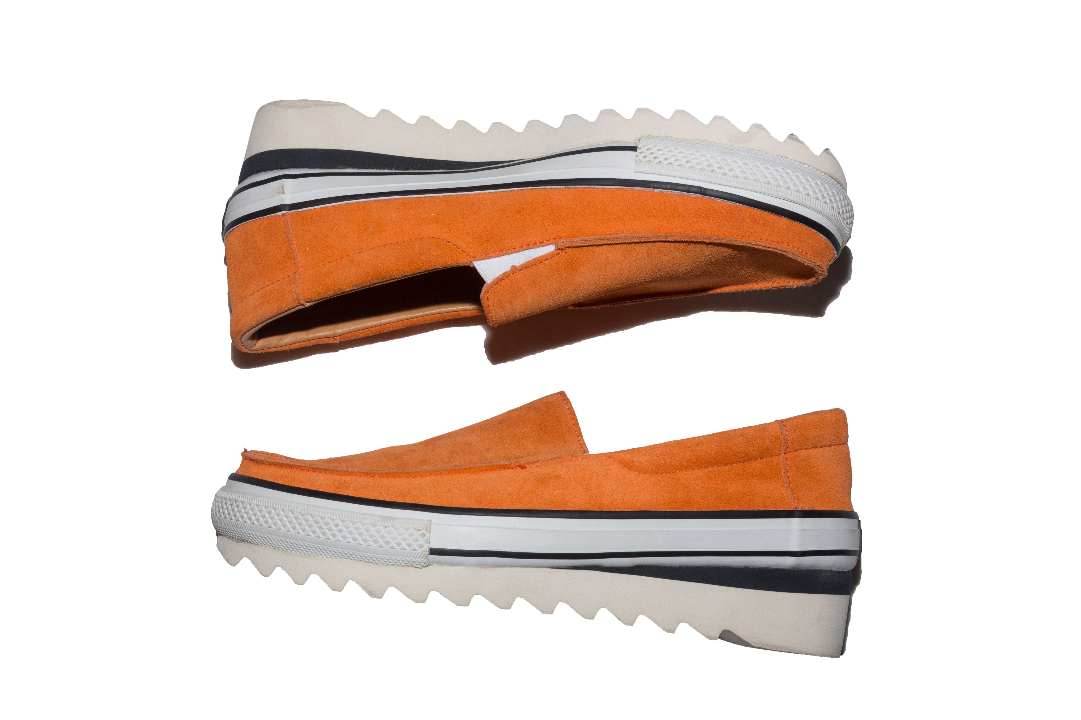 Comme des Garcons ORANGE CHUNKY LOAFER SHOES Size US 8.5 / EU 41-42 - 8 Thumbnail
