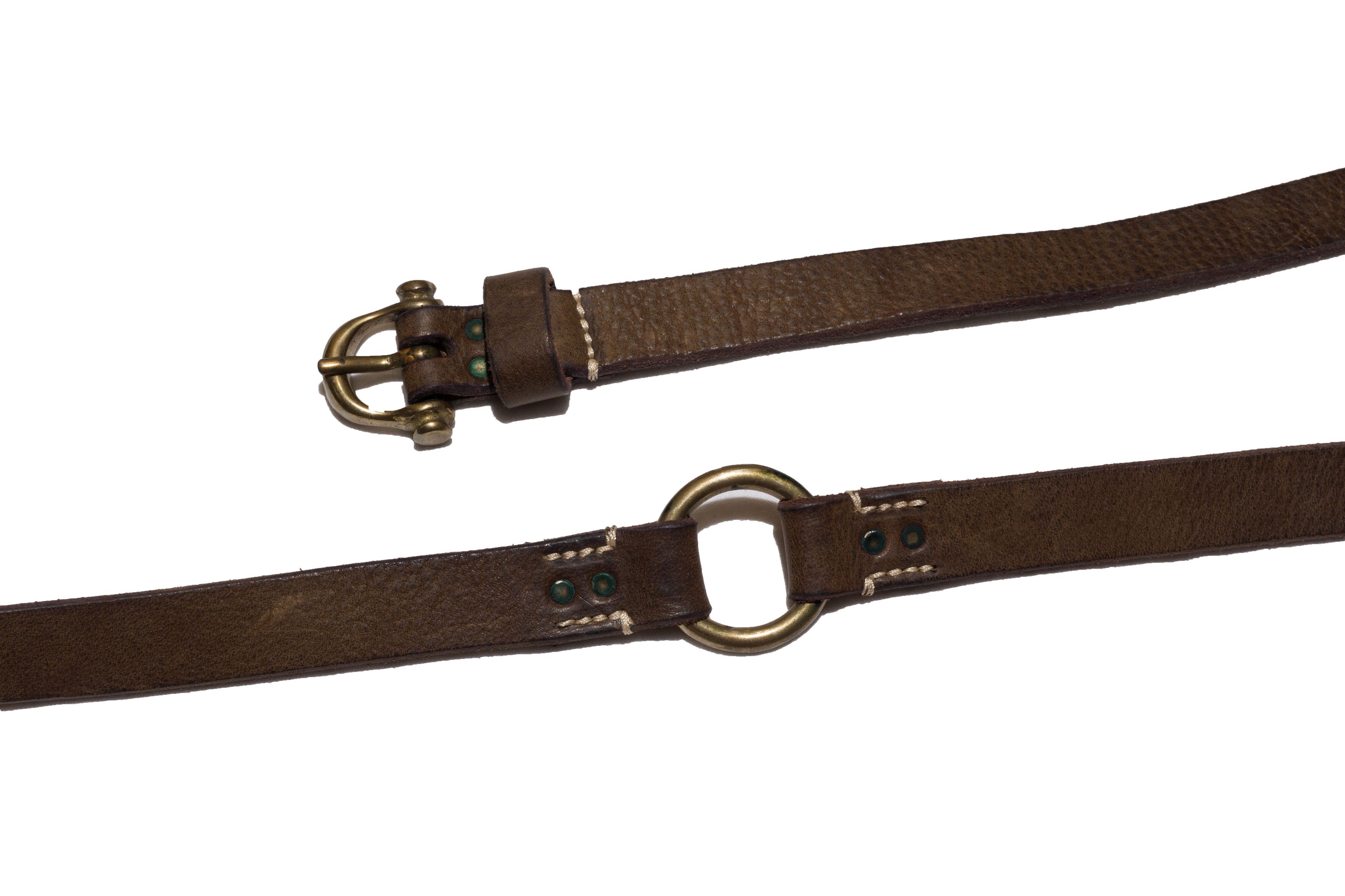 Felisi Double Wrap Western Leather Belt Size 30 - 4 Thumbnail