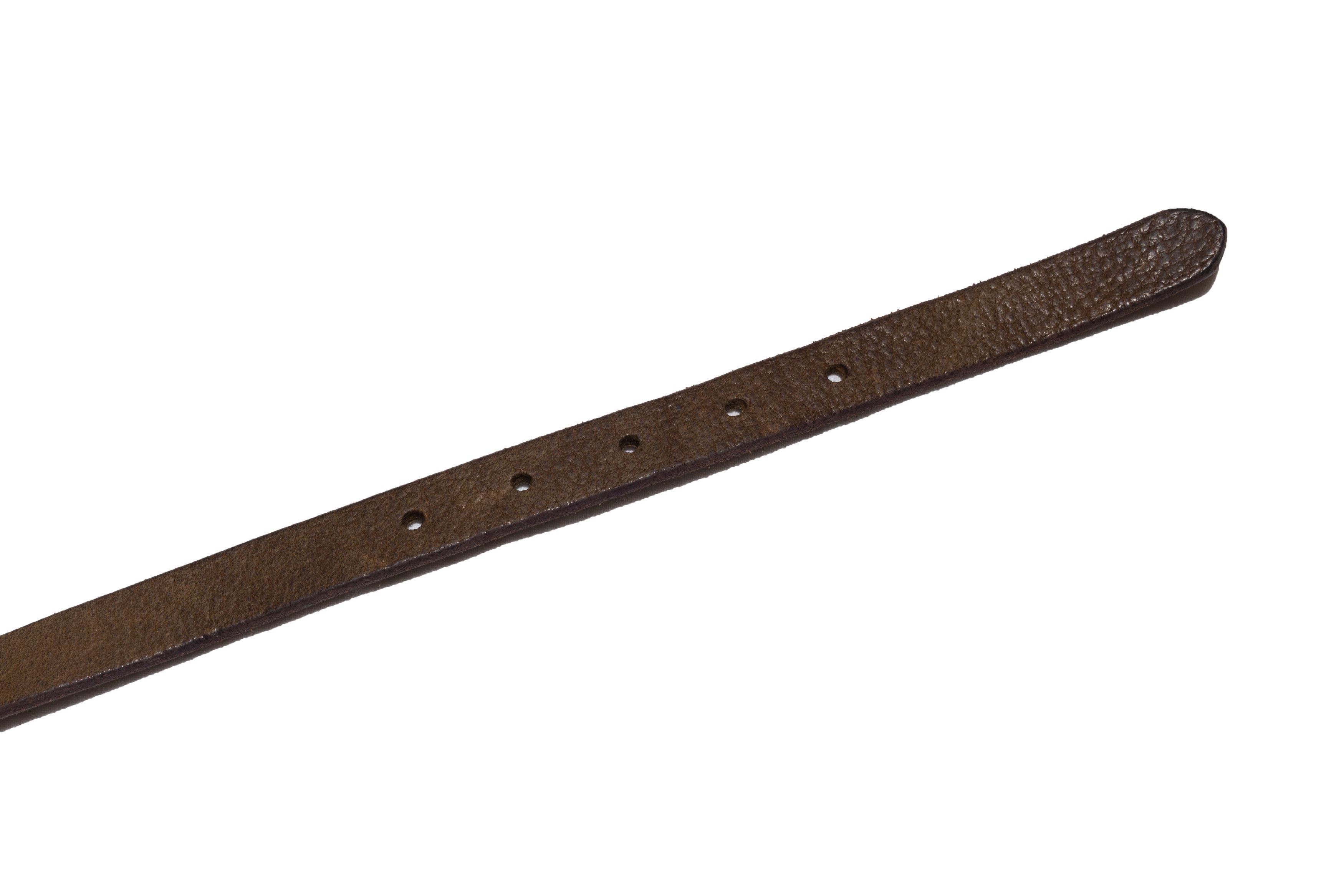 Felisi Double Wrap Western Leather Belt Size 30 - 5 Thumbnail