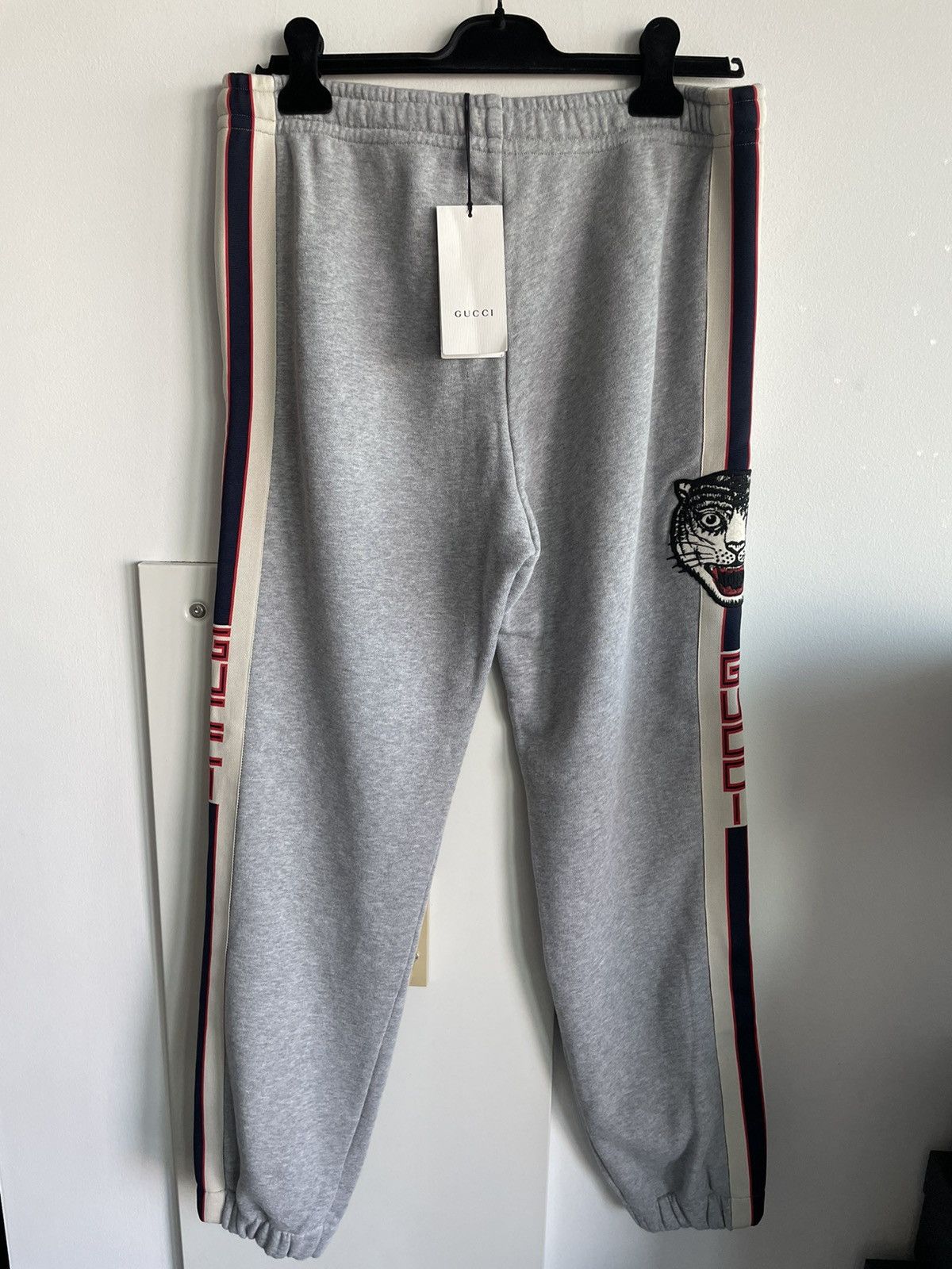 Gucci Rare $2k+ BrandNew Super Runway Gucci Tiger Track Sweatpants Size US 32 / EU 48 - 2 Thumbnail